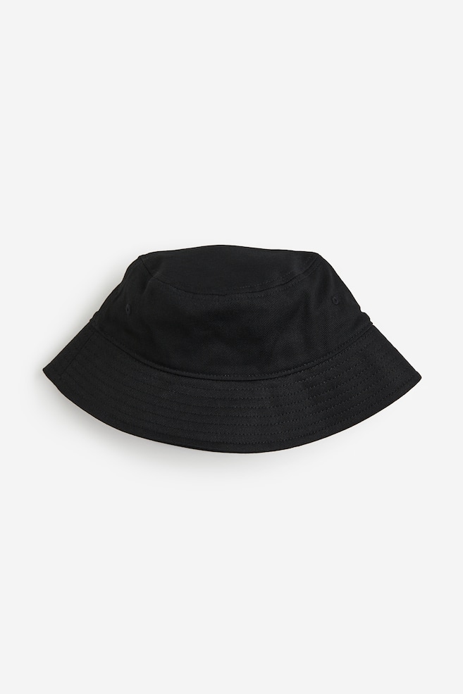 Bucket Hat aus Baumwolle - Schwarz/Beige/Weiß/Hellblau/Weiß/Hyperrealism/Denimschwarz/Washed out - 2