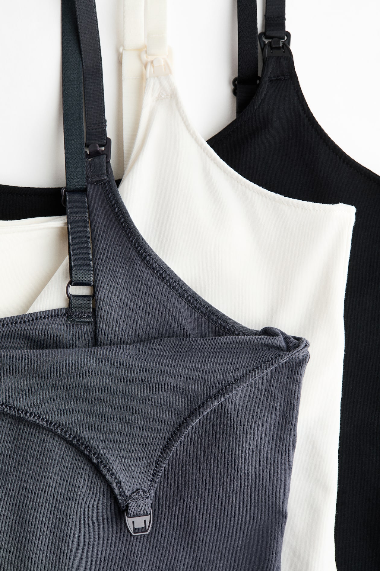 MAMA 3-Pack Nursing Camisole Tops - image 3