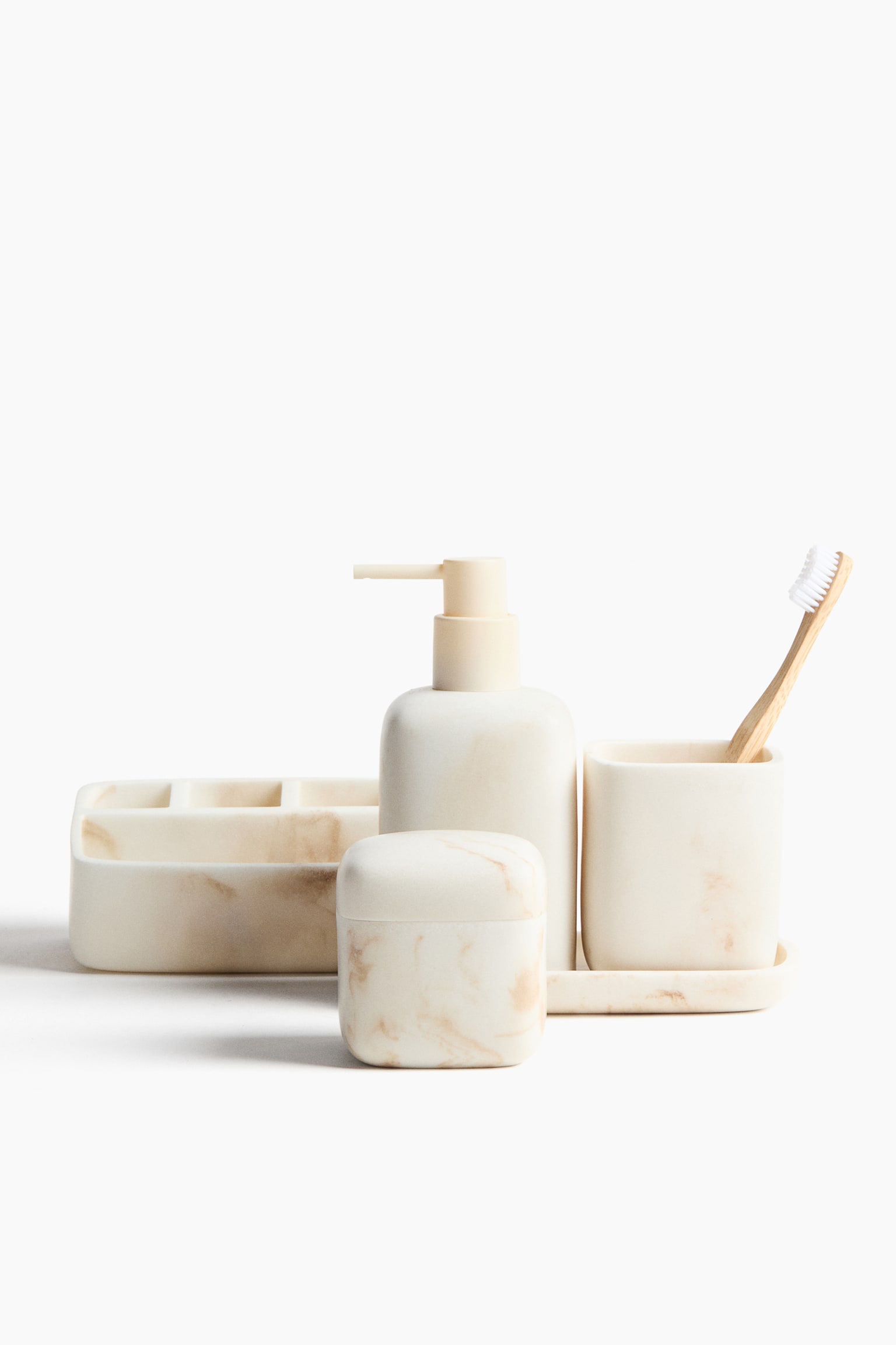 ארגונית איפור - בז' בהיר/ורוד בהיר - 3