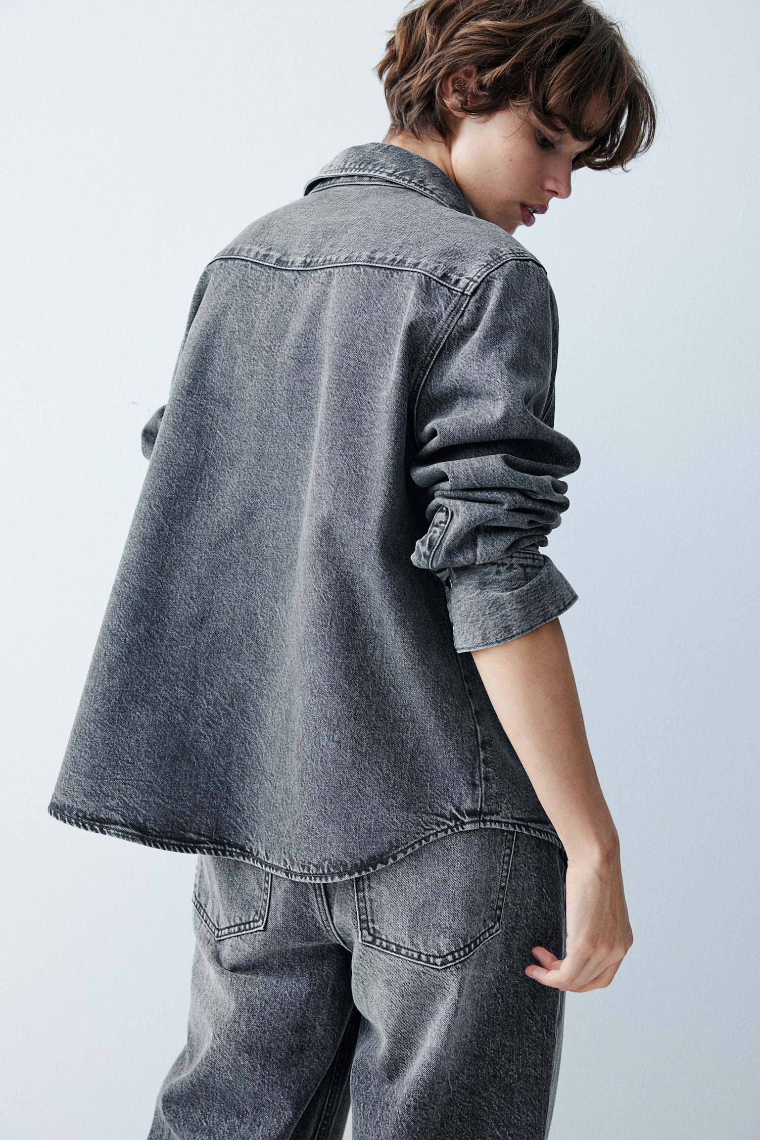 Denim shirt - Dark denim grey/Light denim grey/Dark denim blue/Light denim blue/Denim blue - 6