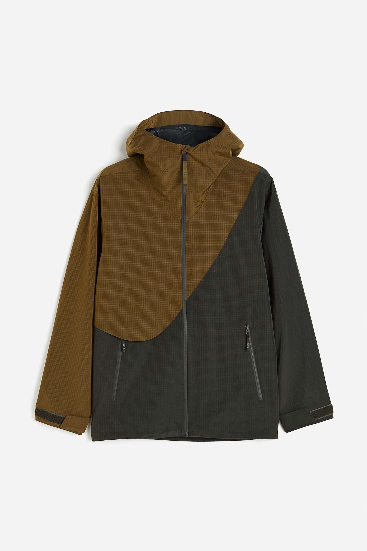 2.5-layer shell jacket in StormMove™ - Dark khaki green/Dark green - 1