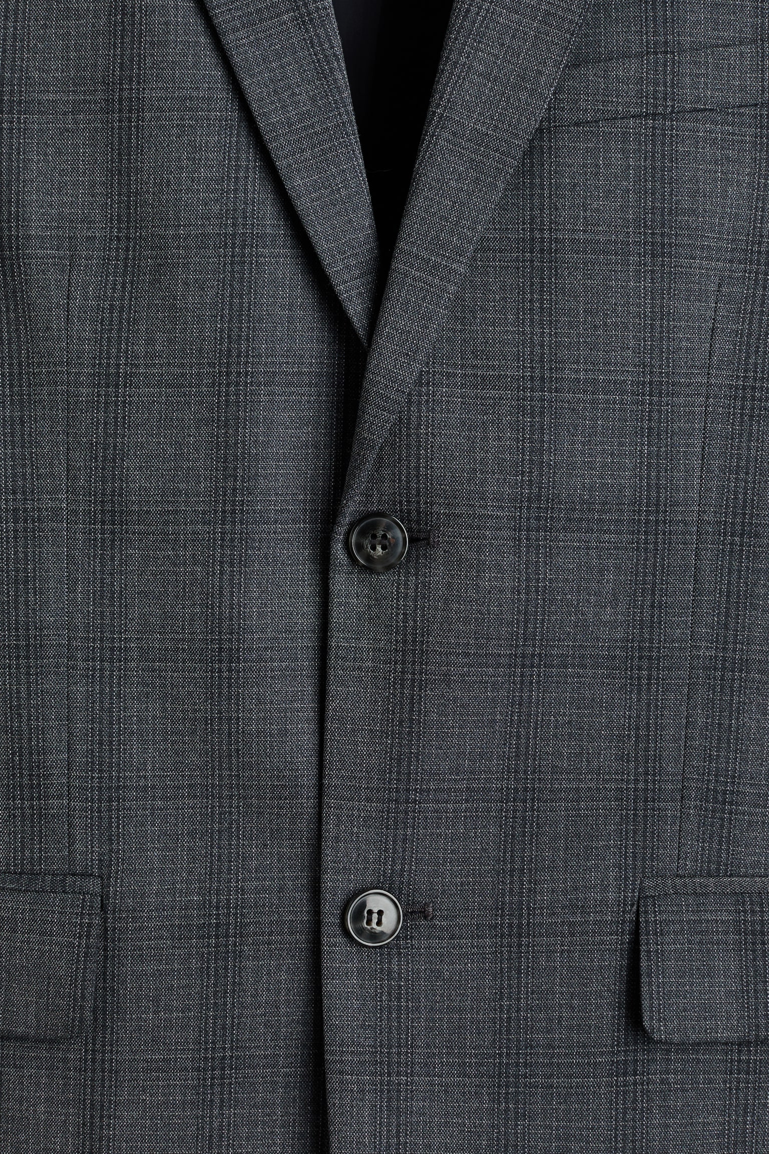 Slim Fit Jacket - Dark grey/Checked/Dark beige/Dark beige/Checked - 2