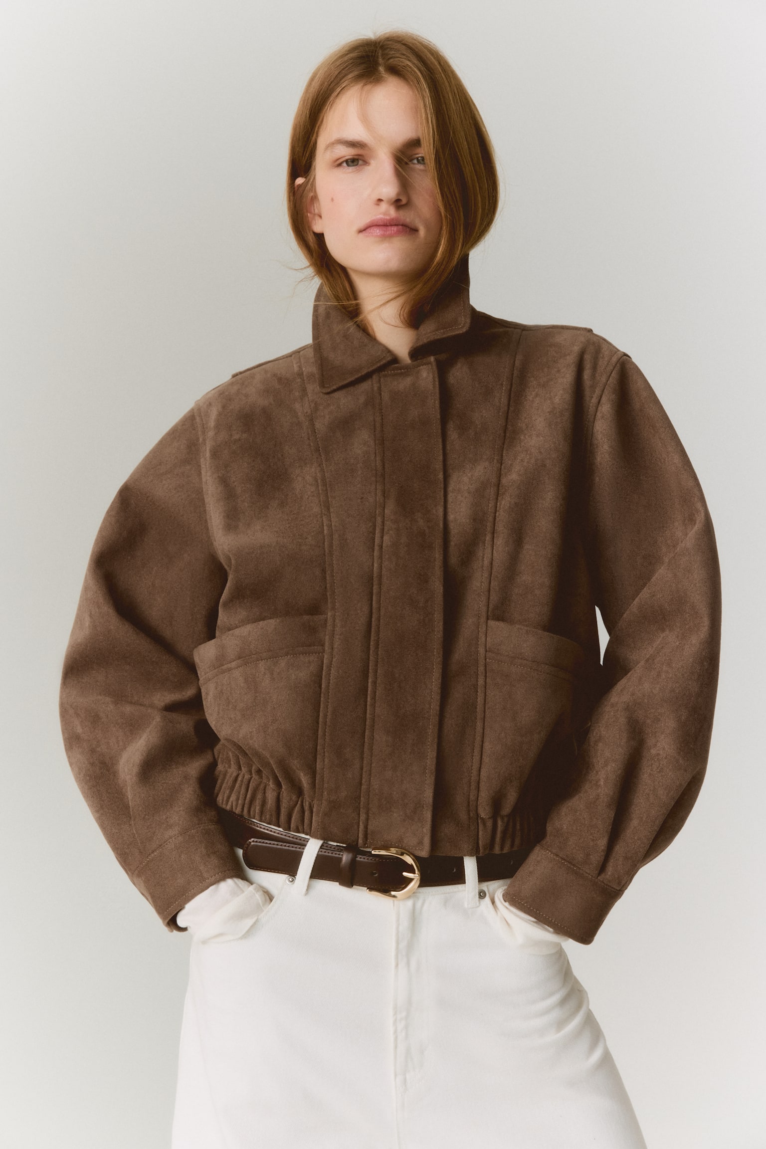 Short jacket - Brown - 3