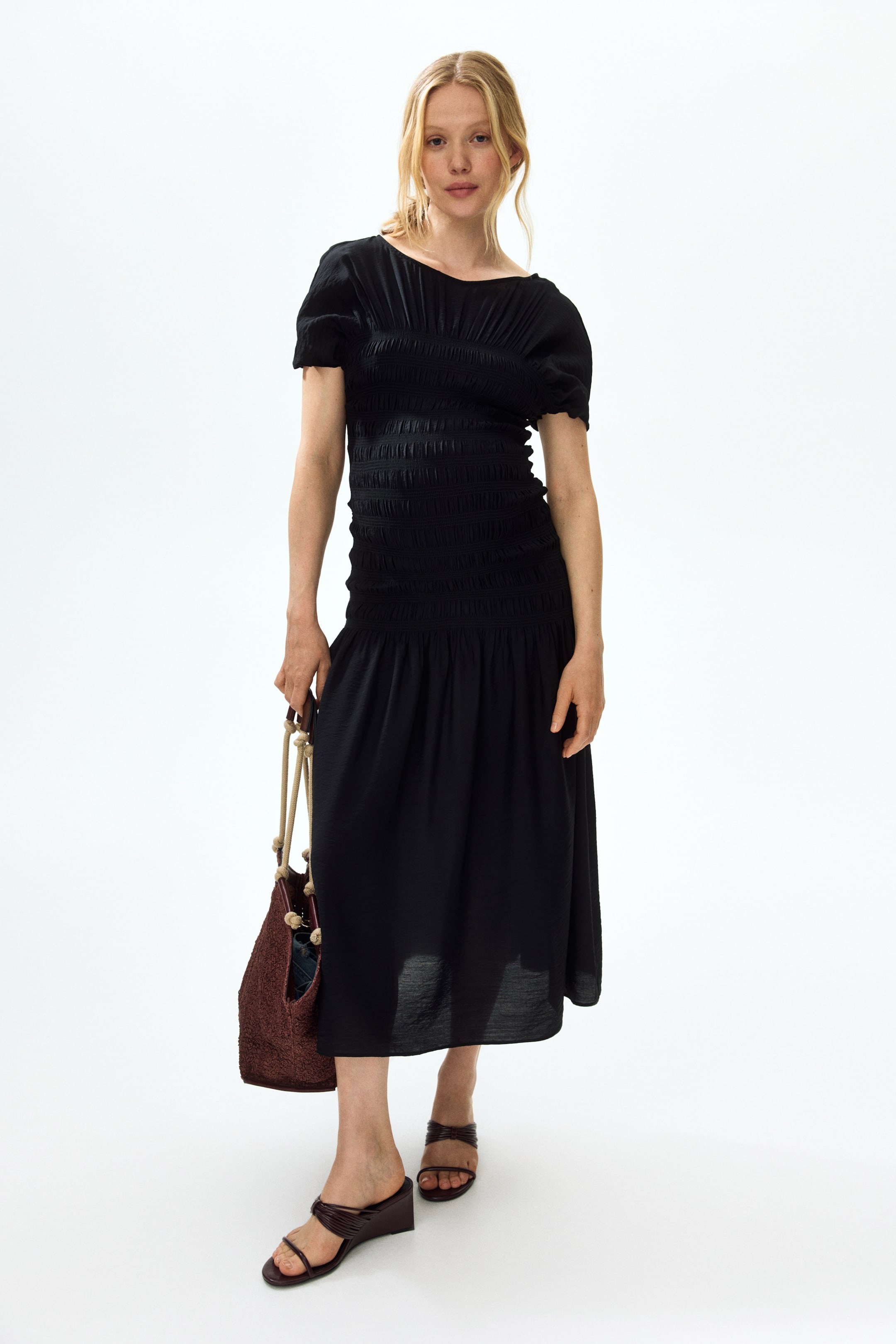 MAMA Robe à smocks