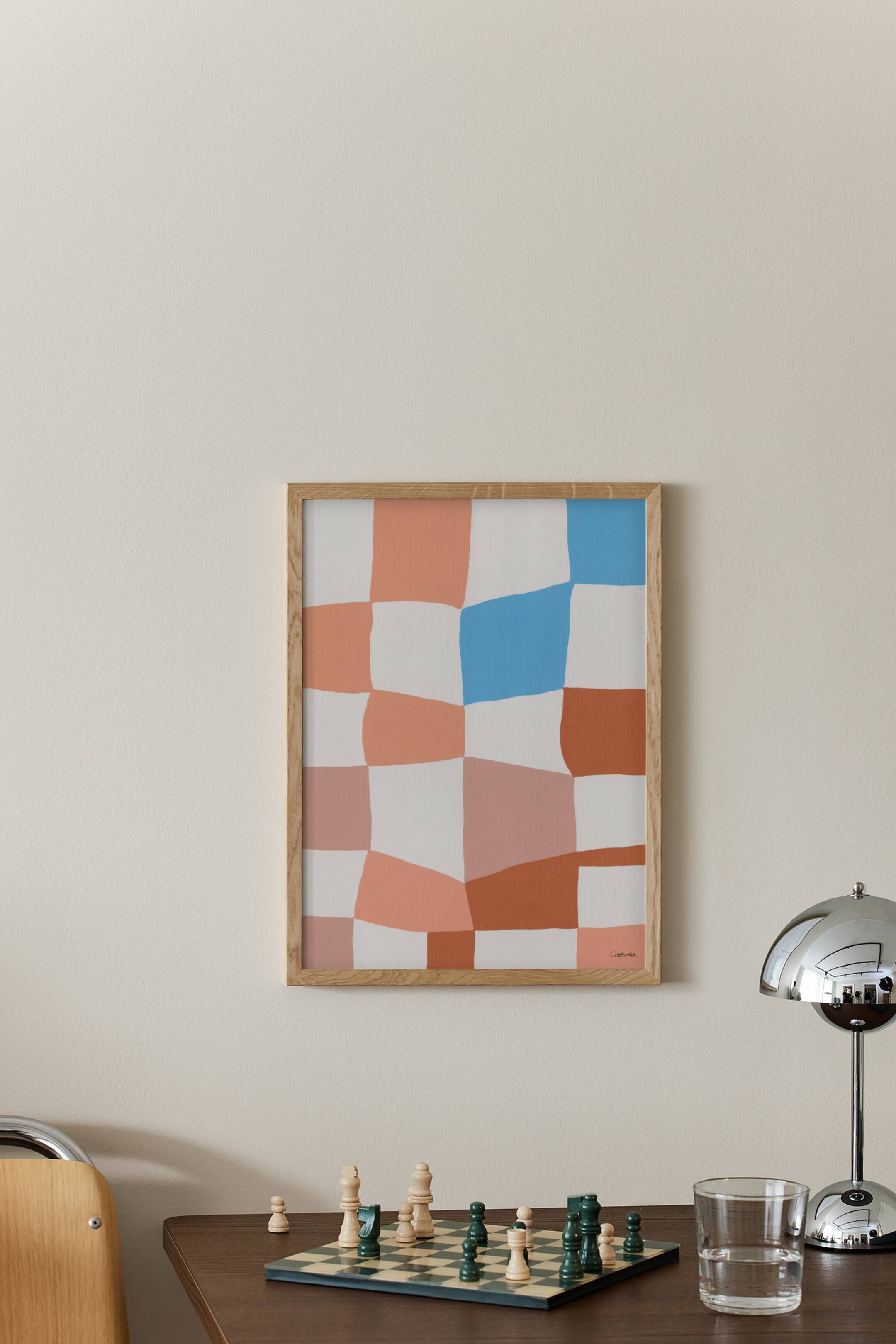 View larger image: Waaavy Santorini Poster - Blue/red/orange - Postery - Home All | H&M GB 1