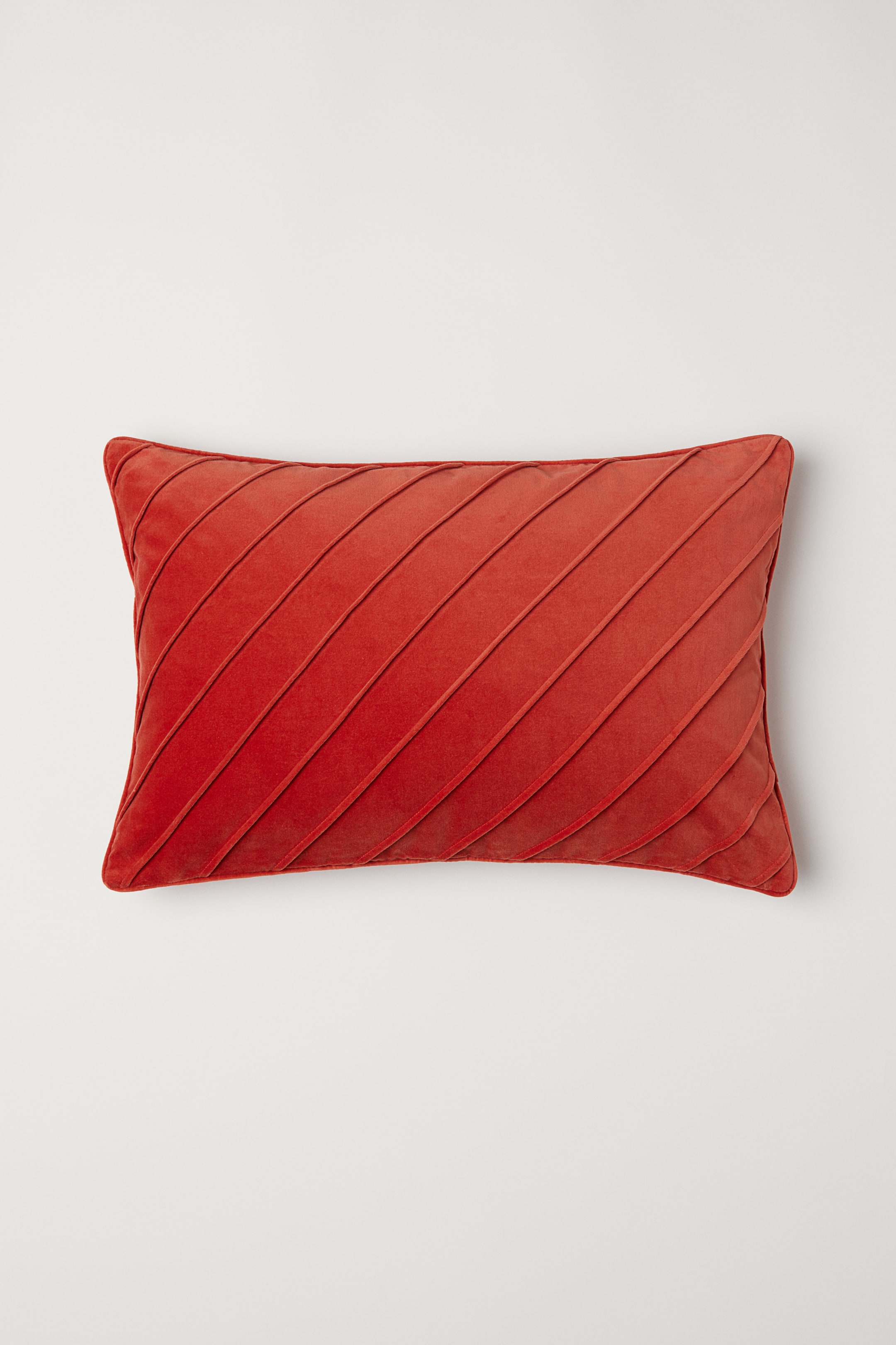 View larger image: Cotton velvet cushion cover - Dark orange - Home All | H&M IE 1