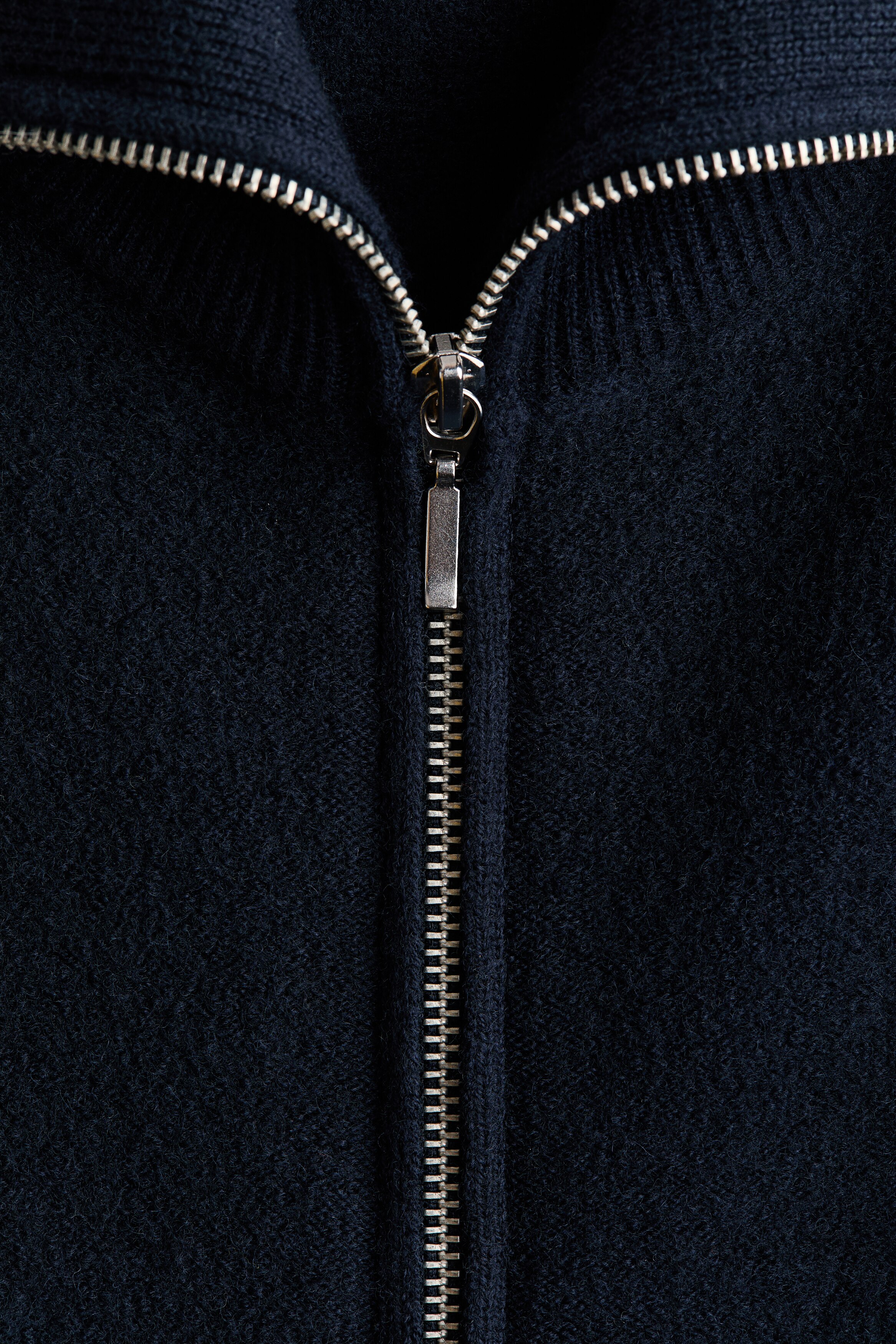 Wool Cardigan with Zipper — Image 13