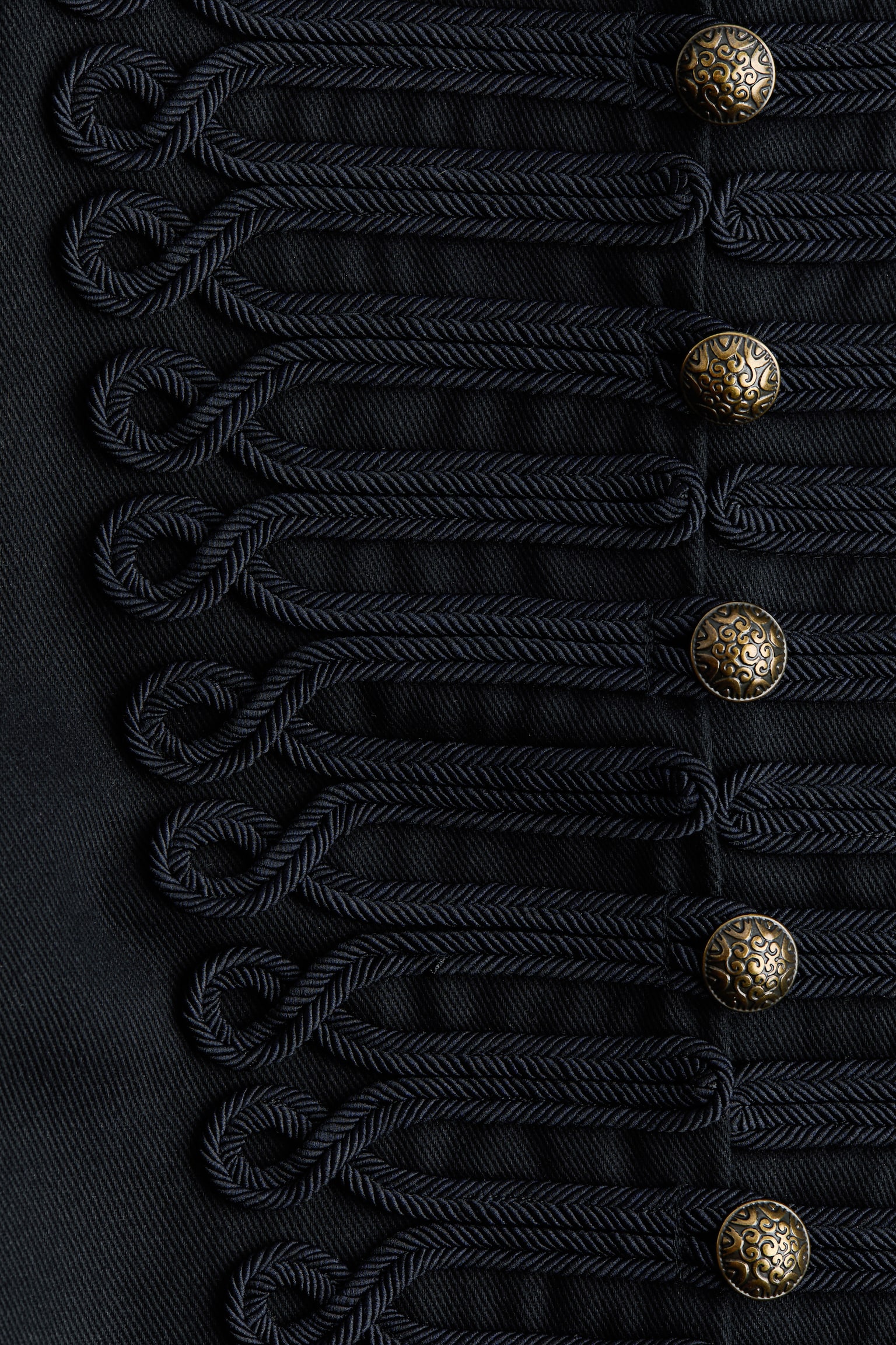 Женская куртка H&M Cotton Twill, цвет: Чёрный — фото 6