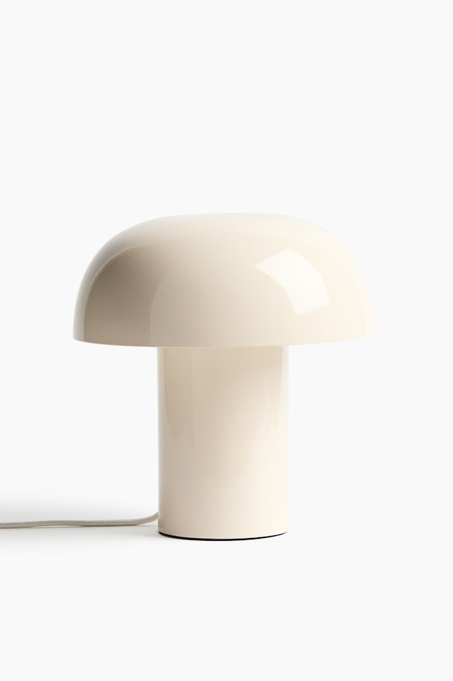 Metal table lamp - Light beige/Dusty blue/Dark red/Dark brown/Mustard yellow/Olive green/Silver-coloured/Light dusty pink/Light beige/Dusty pink/Light yellow/Dark green - 1