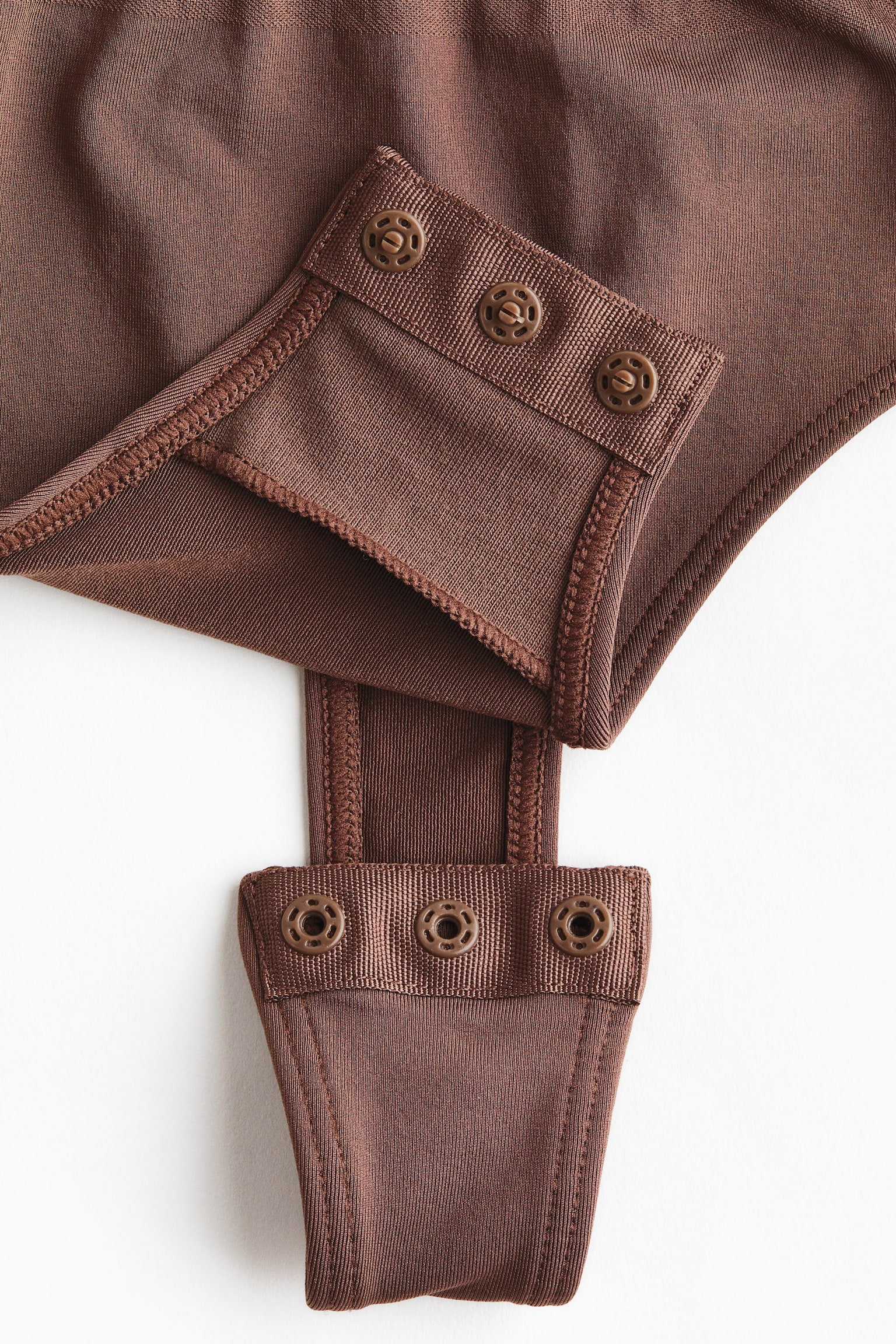 בגד גוף Seamless Light Shape - חום/שחור - 6