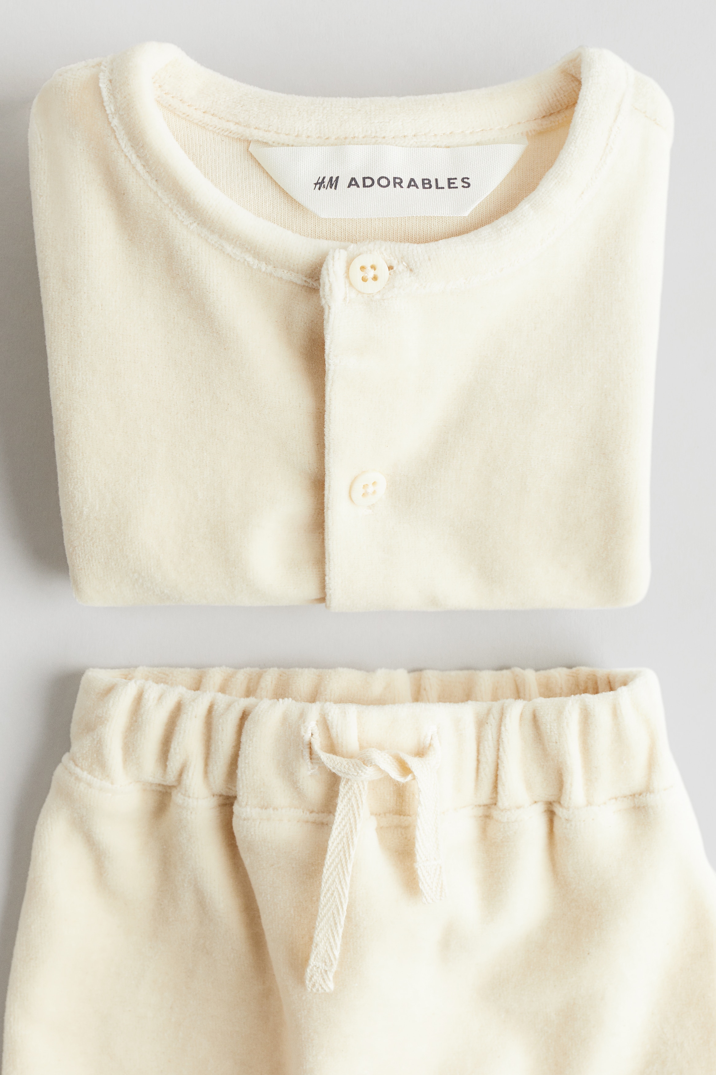 2-piece Velour Set by H&M