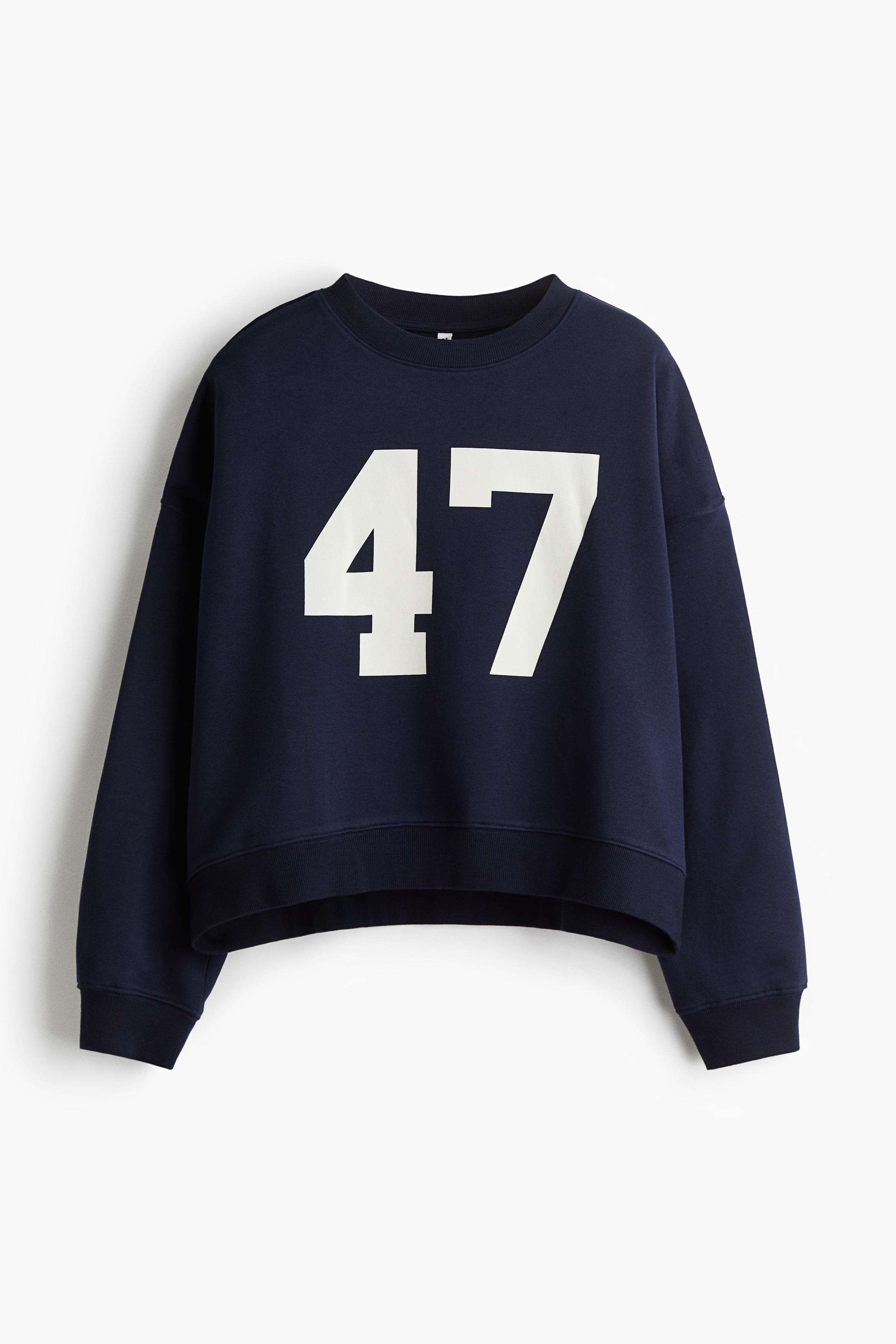 Oversized sweatshirt - Navy blue/47