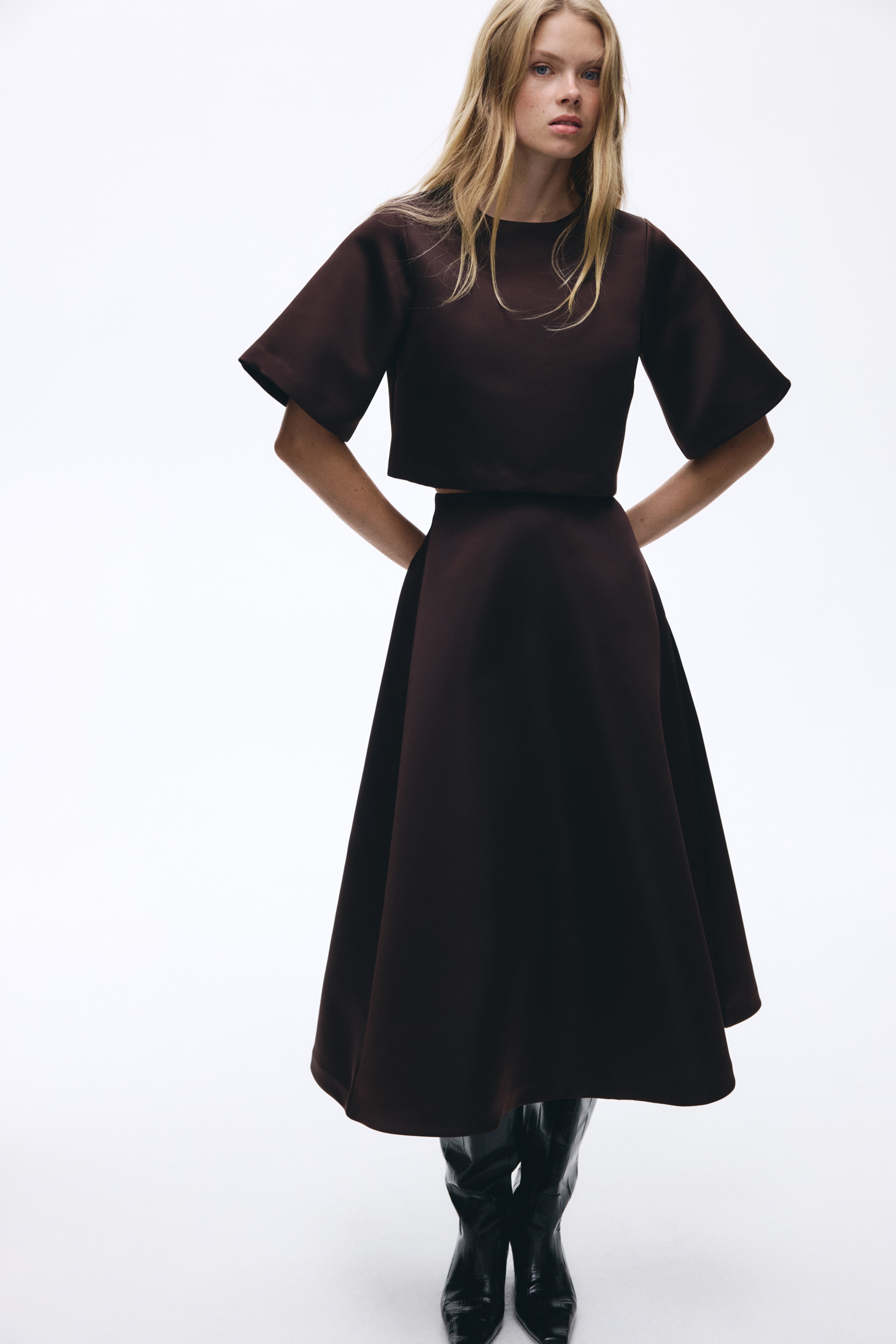 A-line skirt