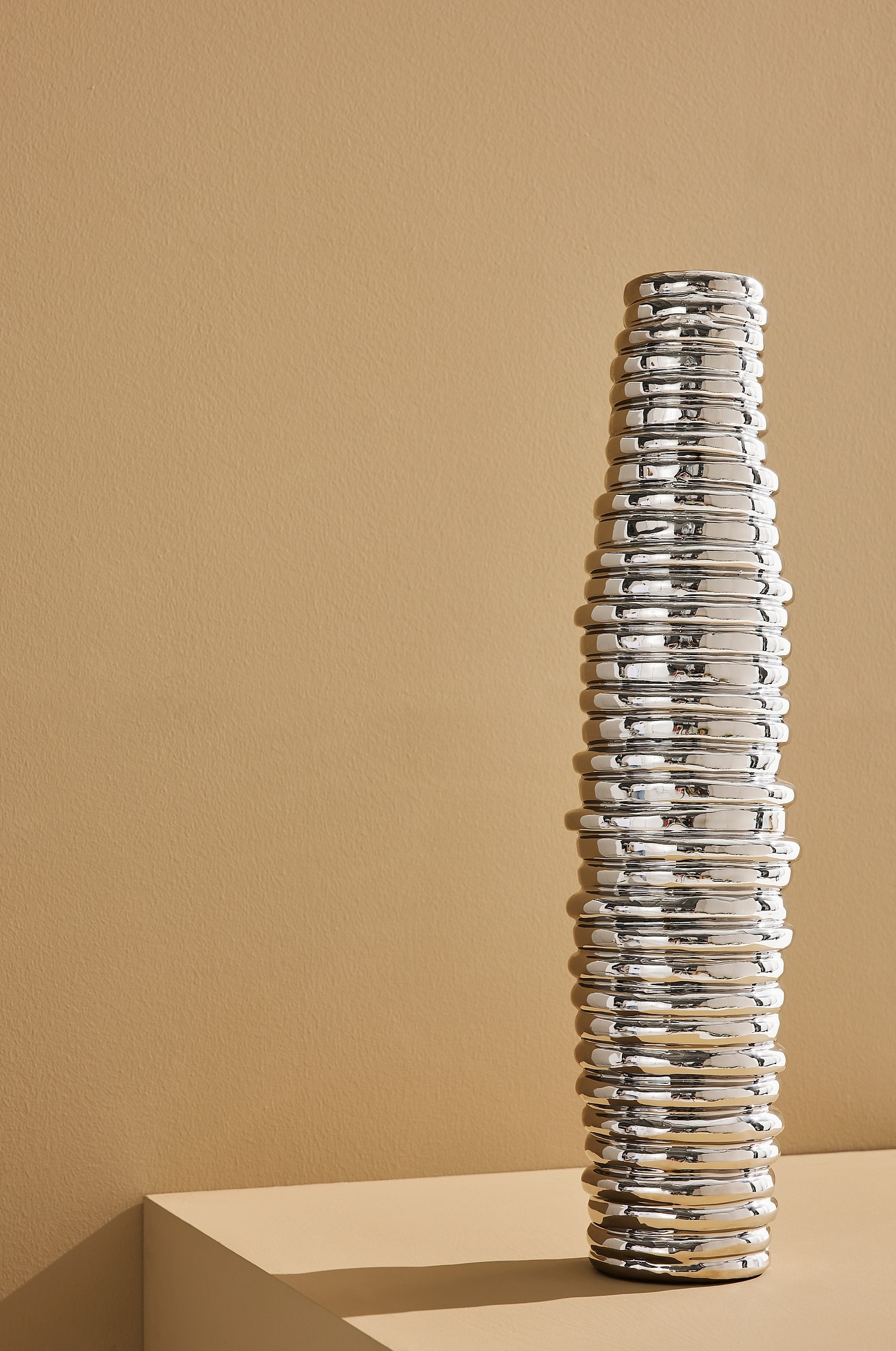 Vase Beth Bold - Krom