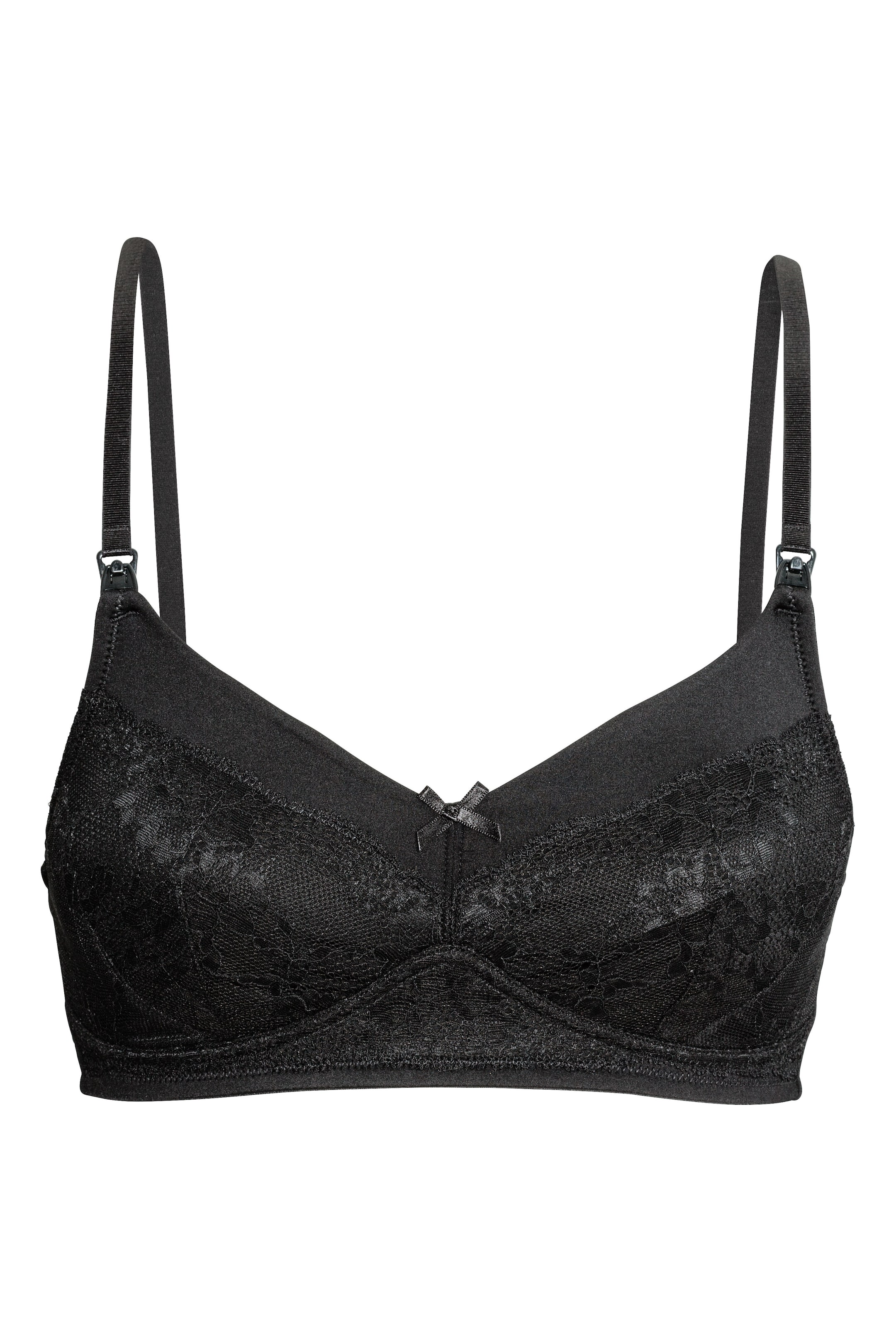 View larger image: H&M+ 2-pack lace nursing bras - Chai/Black - Ladies | H&M GB 1