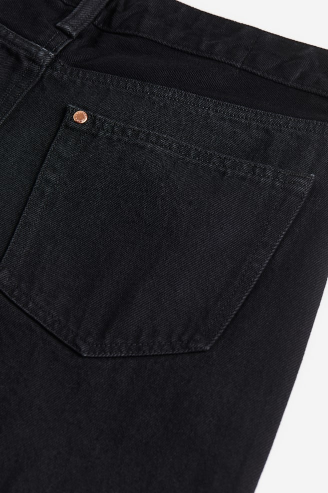 Loose Jeans - Sort/Mørk denimblå - 6