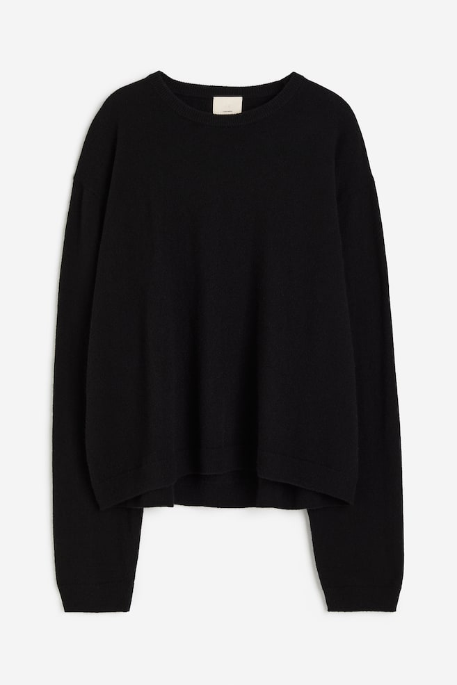 Fine-knit cashmere jumper - Black/Dark grey/Greige/Grey marl/dc/dc/dc/dc - 2