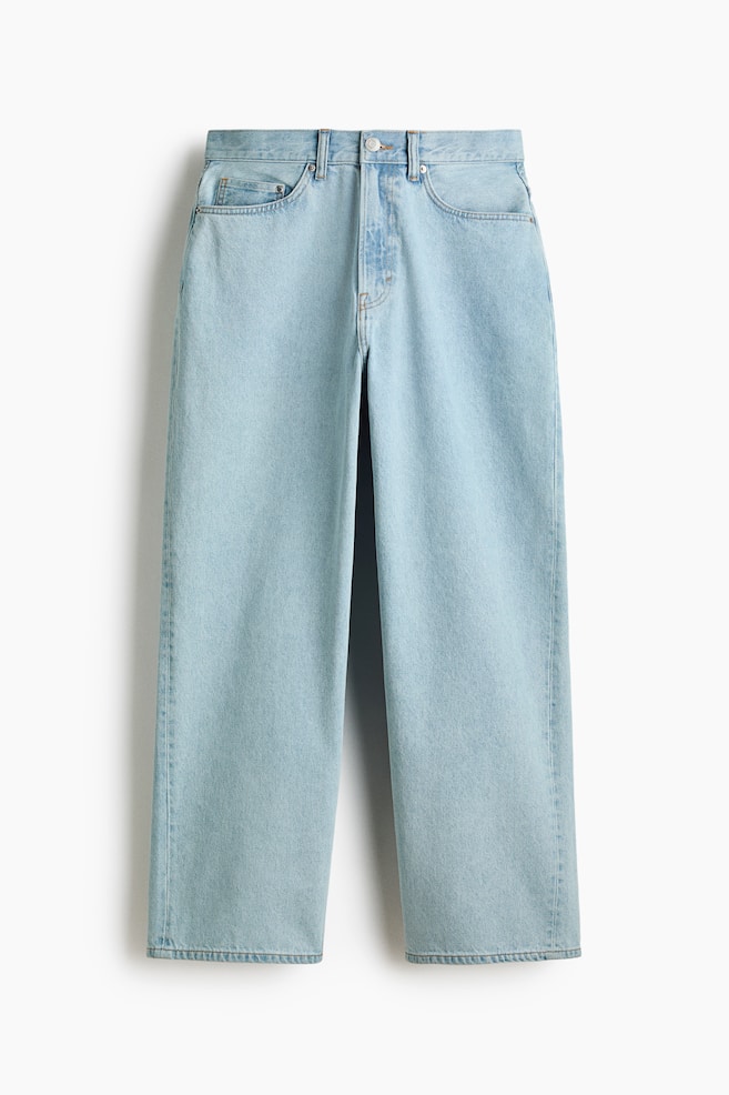 Baggy Jeans - Light denim blue/Medium denim blue/Black/Light beige - 1