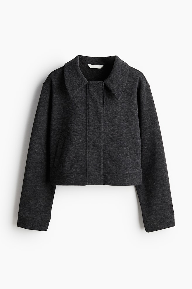 Jerseyblazer - Dunkelgraumeliert - 1