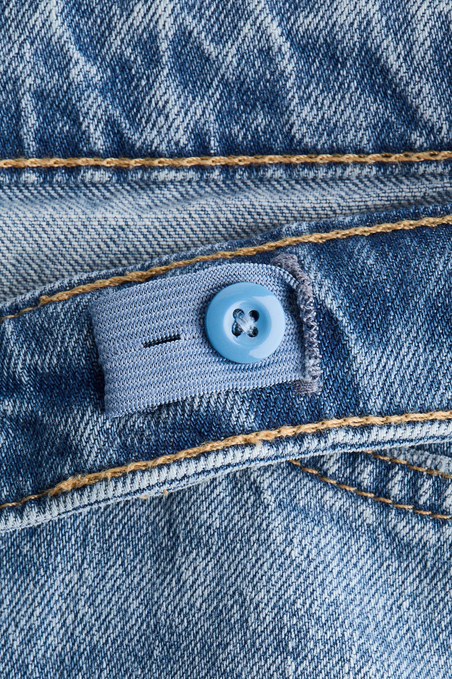 MAMA Before & After wide jeans - Light denim blue/Dark grey/Denim blue - 2