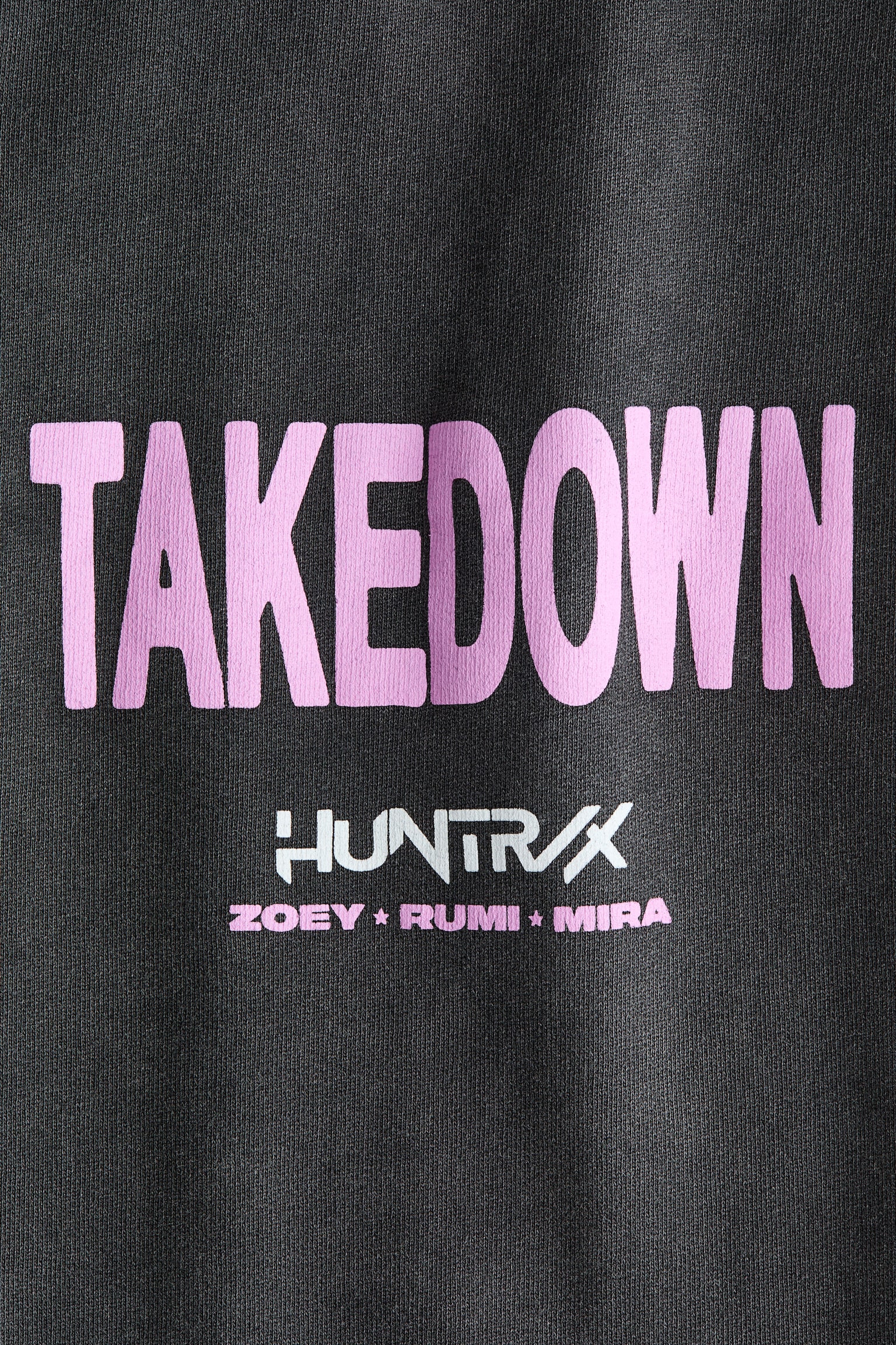 Joggers ampi con stampa - Grigio scuro/Demon Hunters - 2