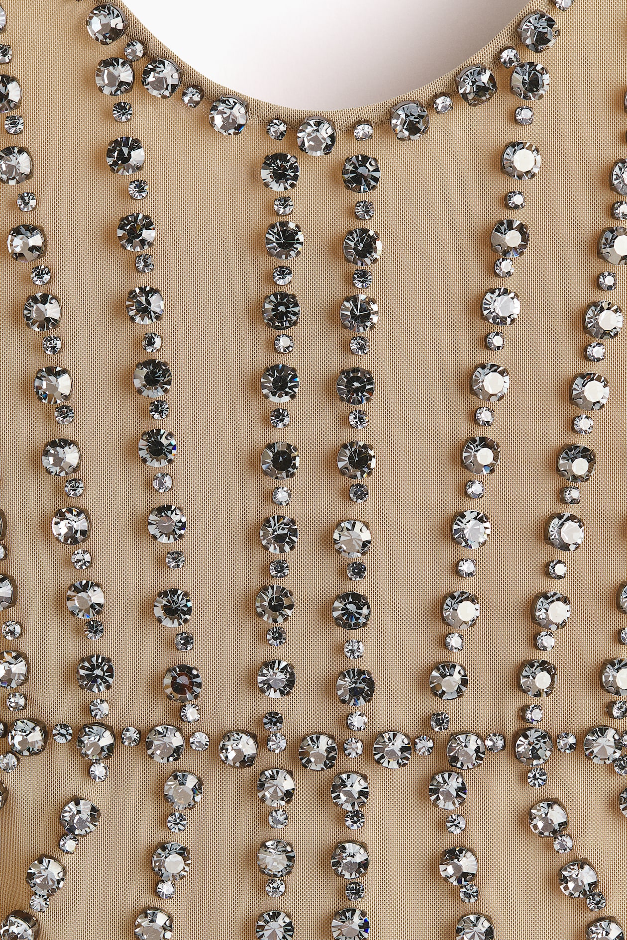 Crystal-Embellished Mesh Bodysuit - image 4