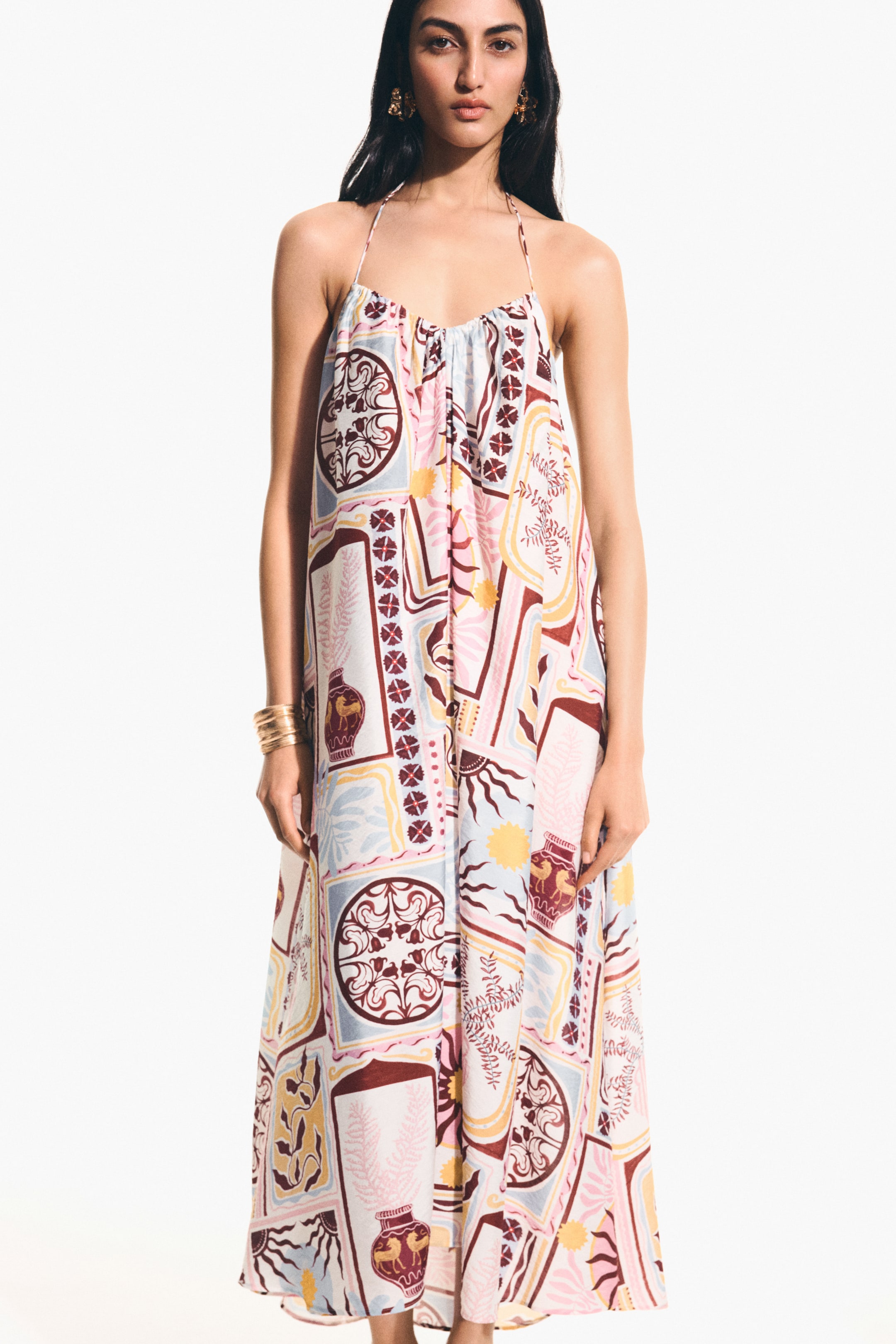Voluminous Maxi Dress