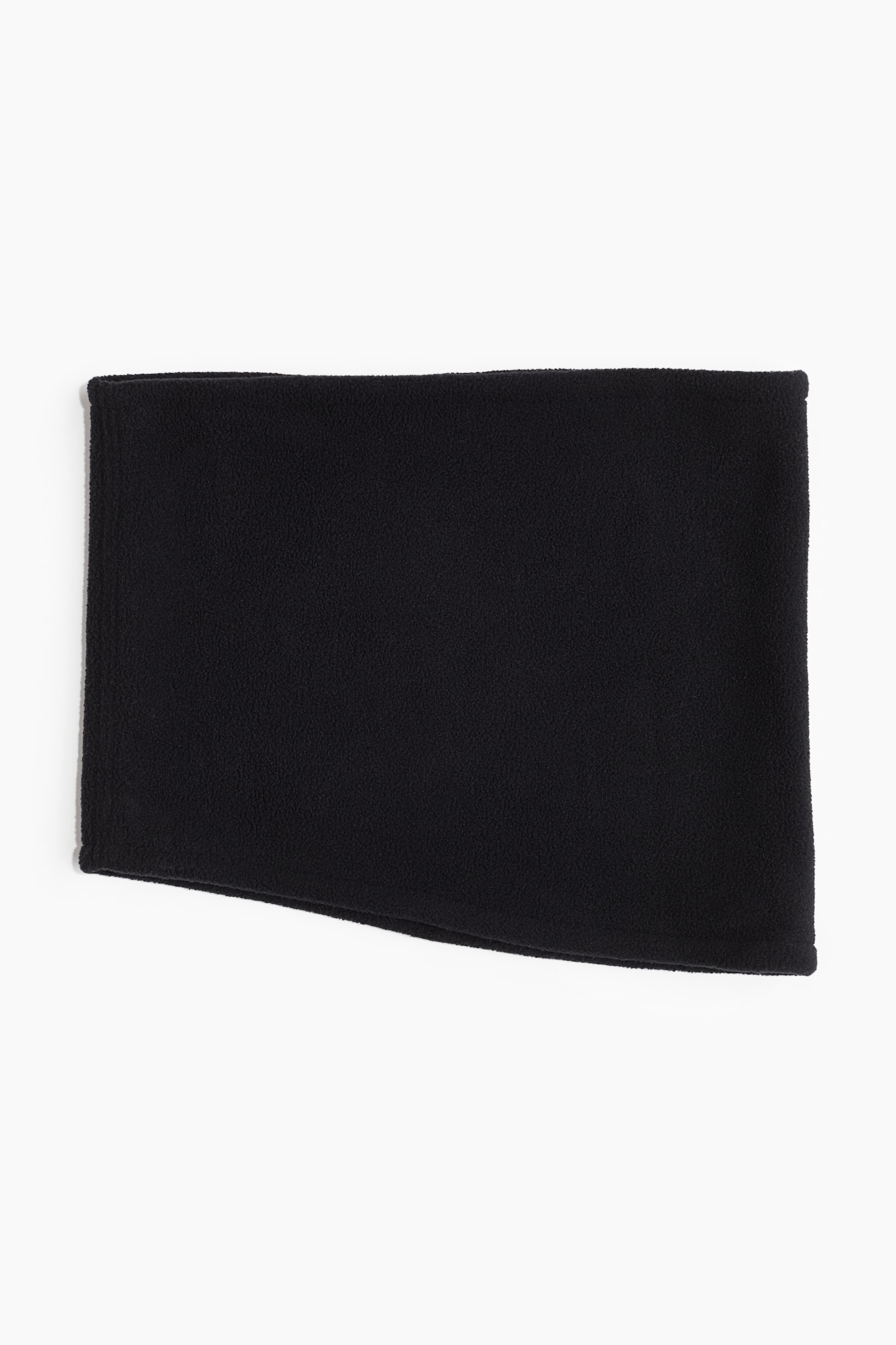 Fleece Sports Neck Gaiter - Black/Beige - 1