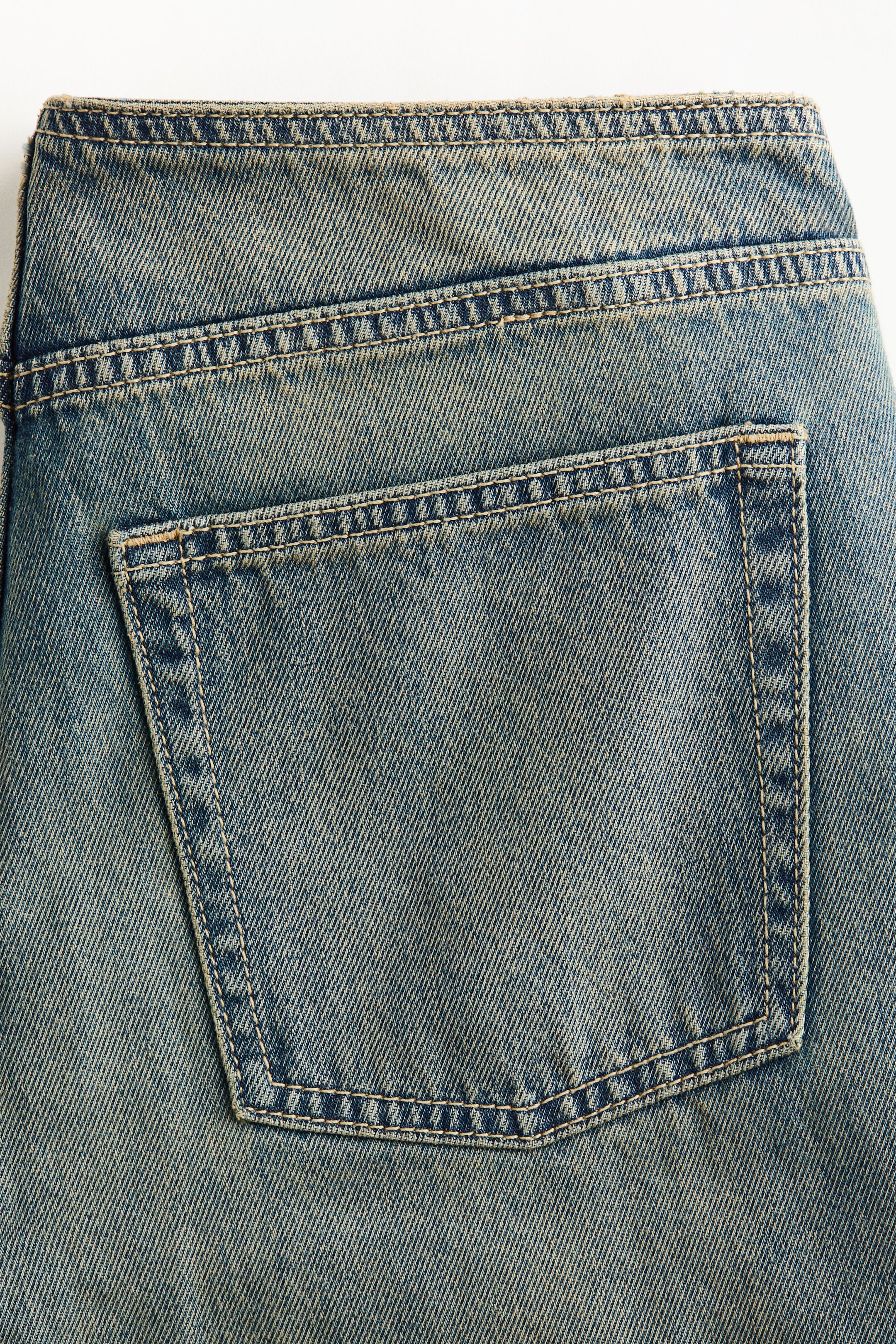 Jean ample taille basse