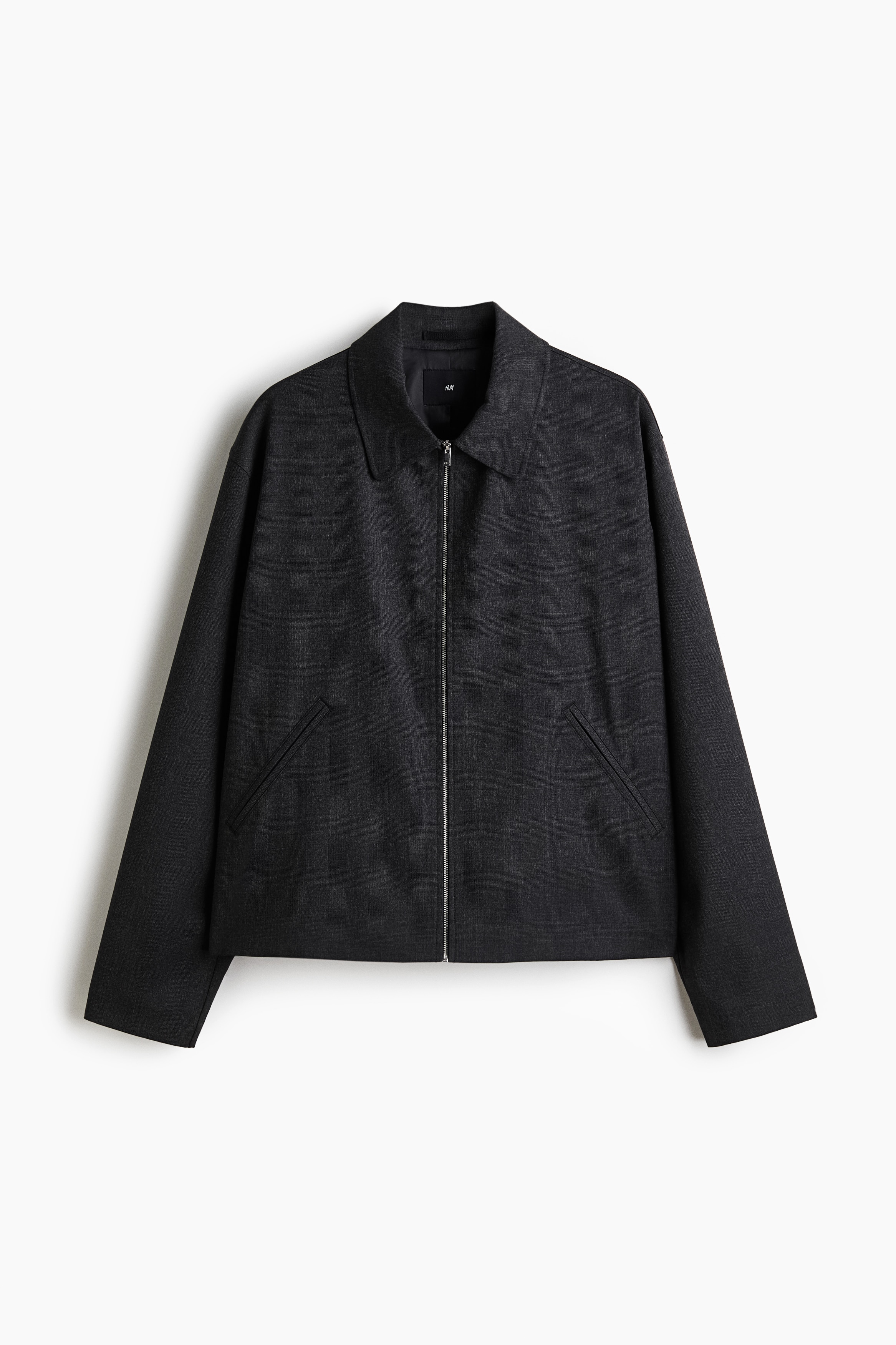 Regular Fit Jacket - Black/Brown