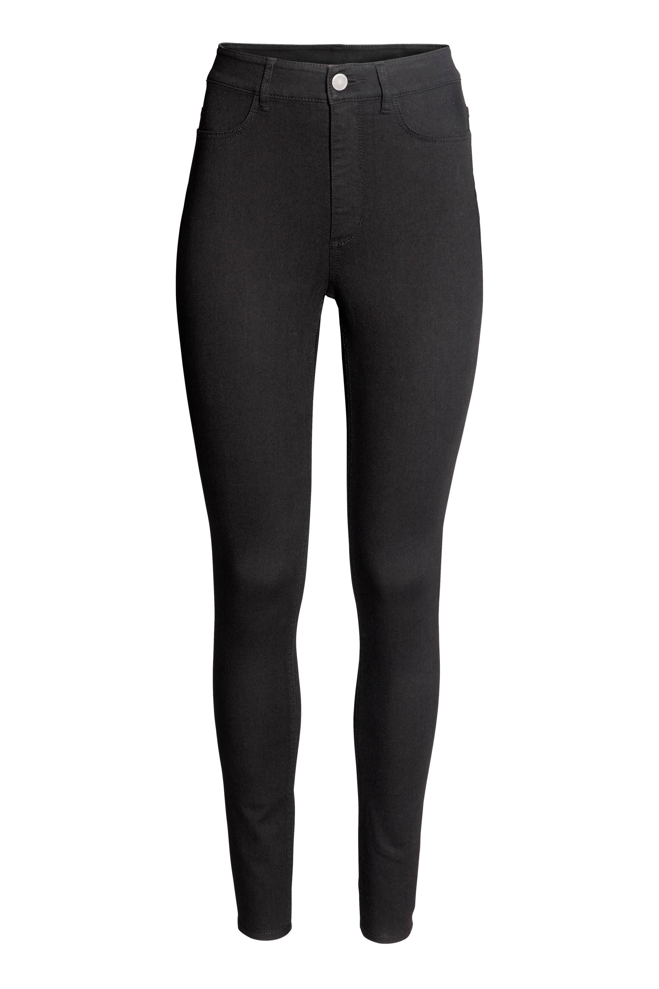 Voir une image plus grande: Jean Taille haute ajustée - Black - Ladies | H&M CA 1
