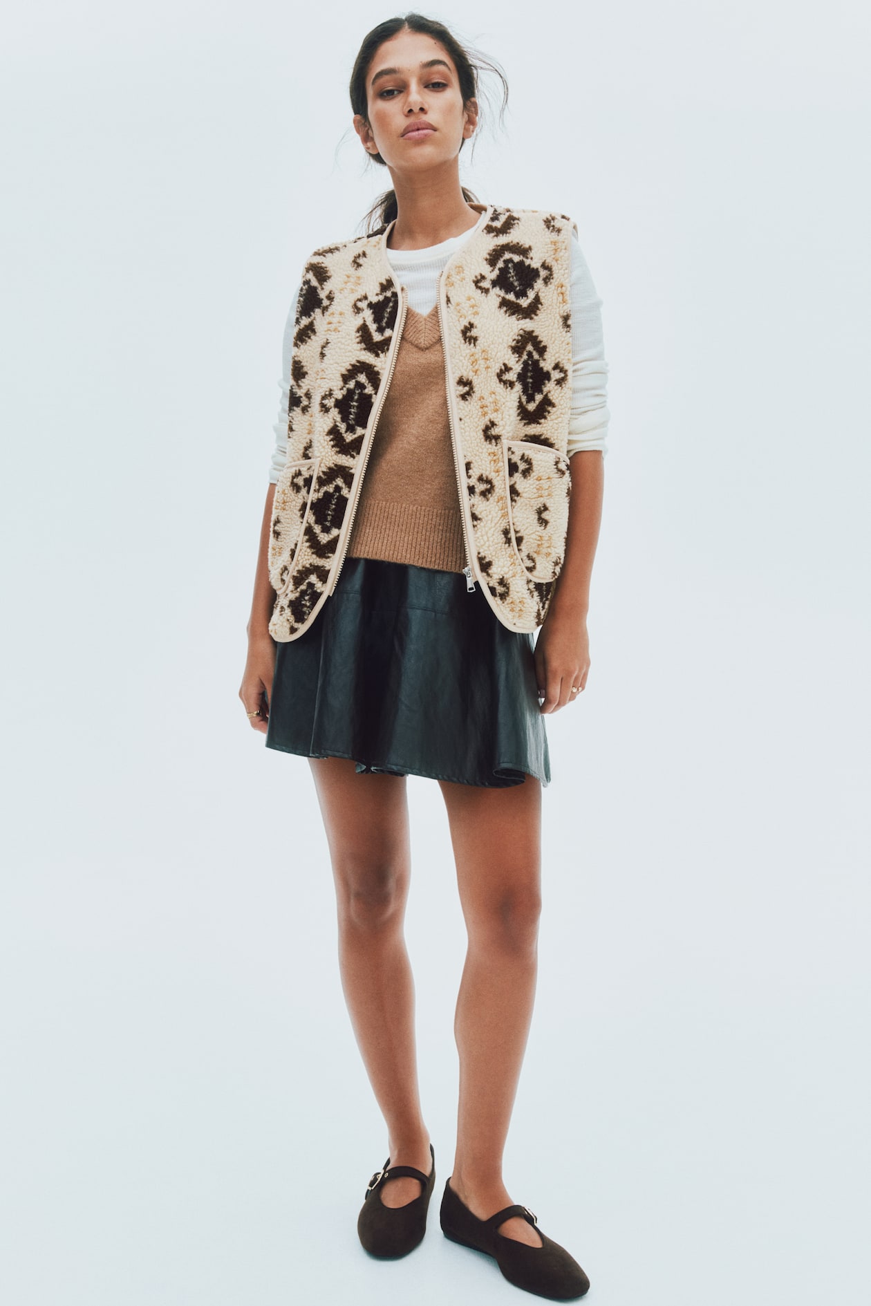 Teddy Fleece Vest - image 2