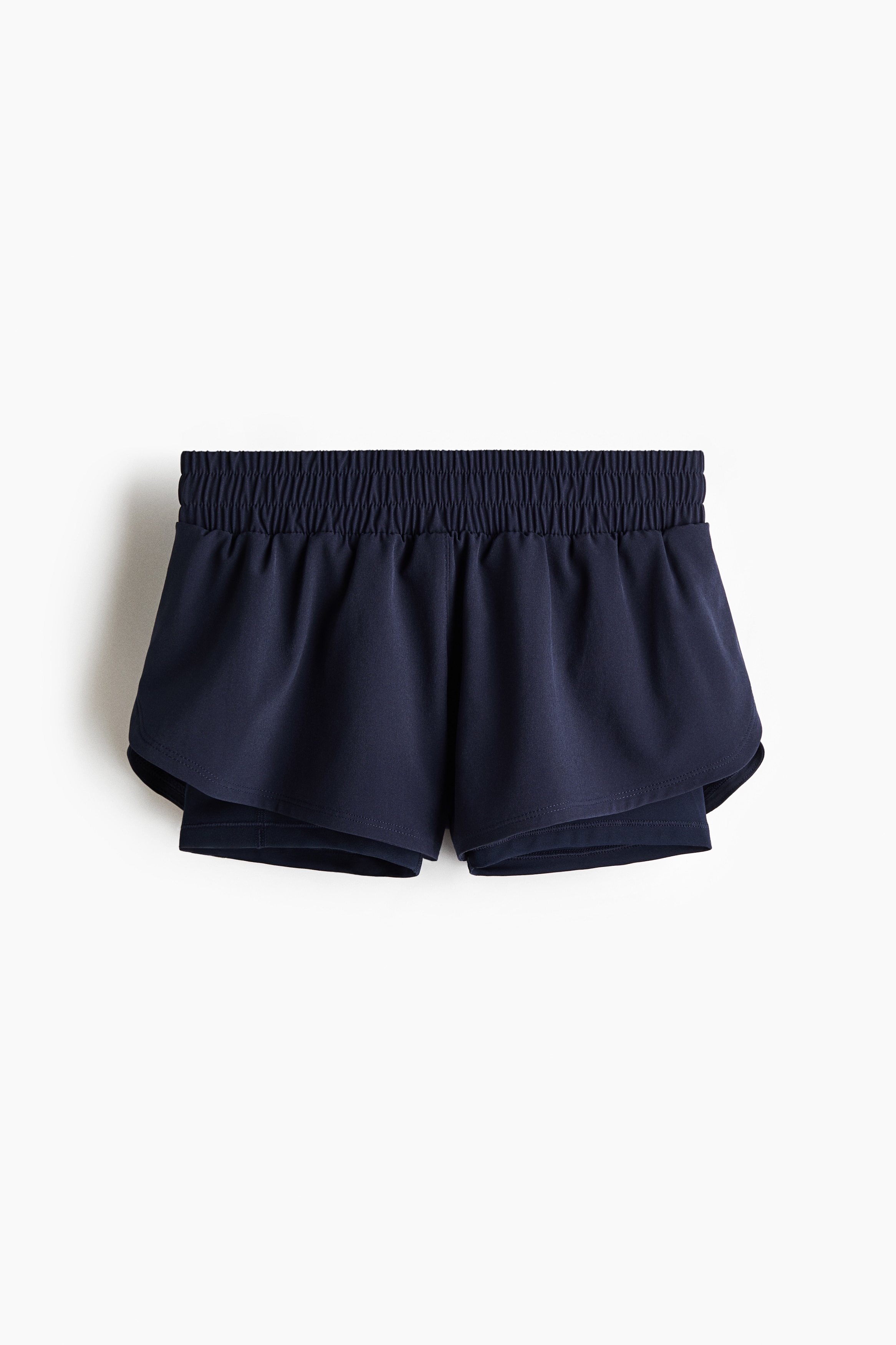 Running Shorts with DryMove™ - Navy blue