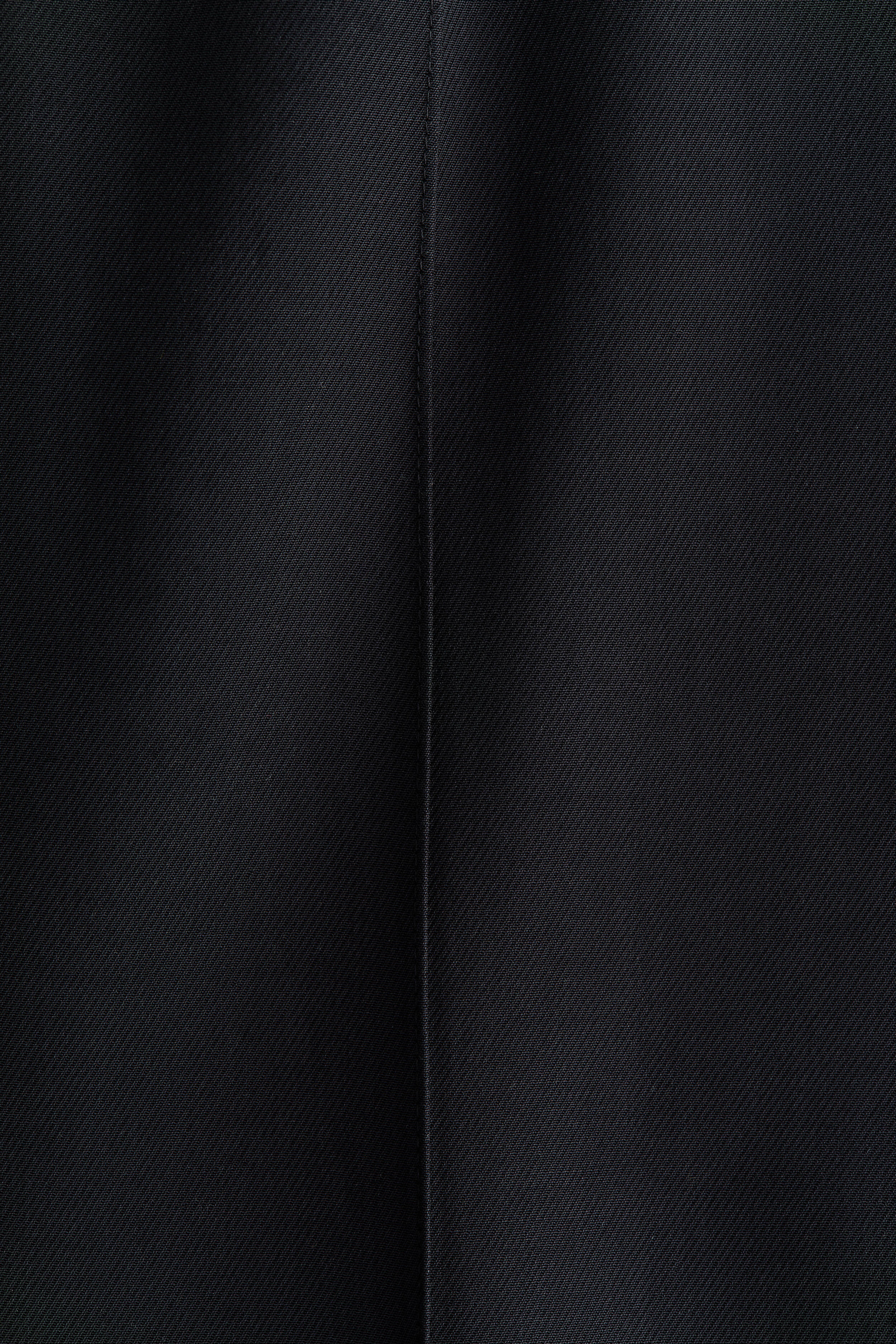 Creased Barrel-Leg Pants