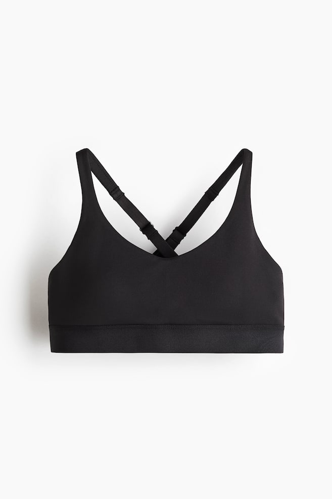 Padded Sports Top with DryMove™ - Black/Mint/White/White - 1