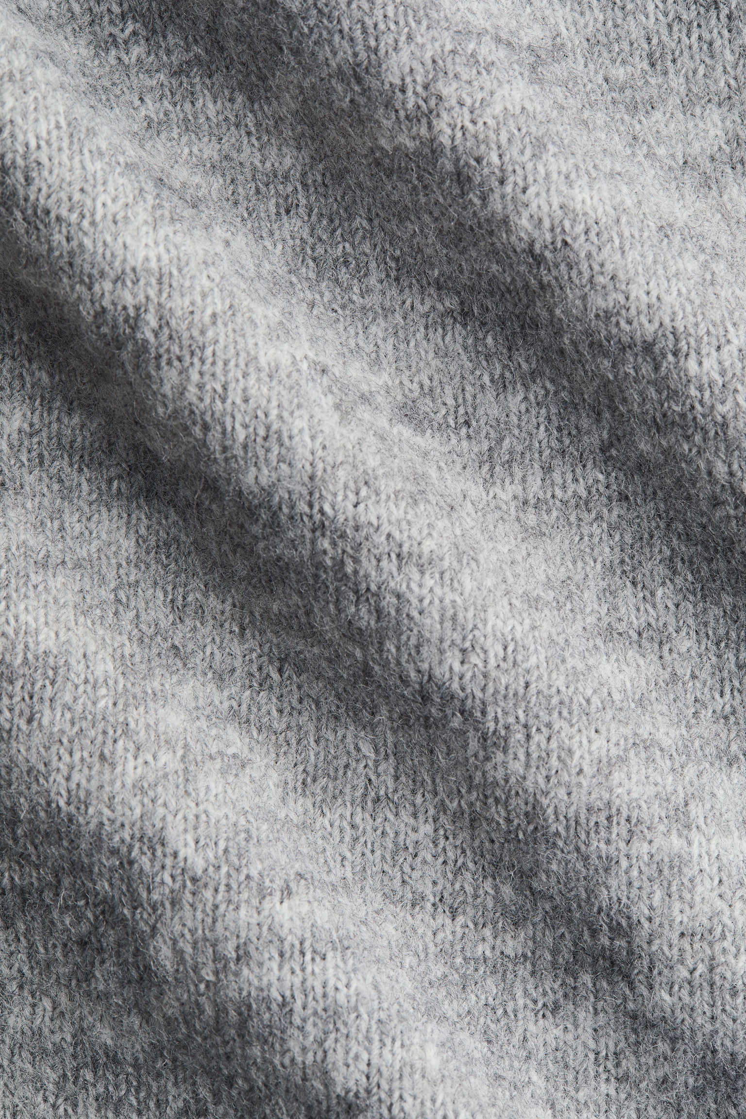 Wrap Cardigan - Gray melange - 6