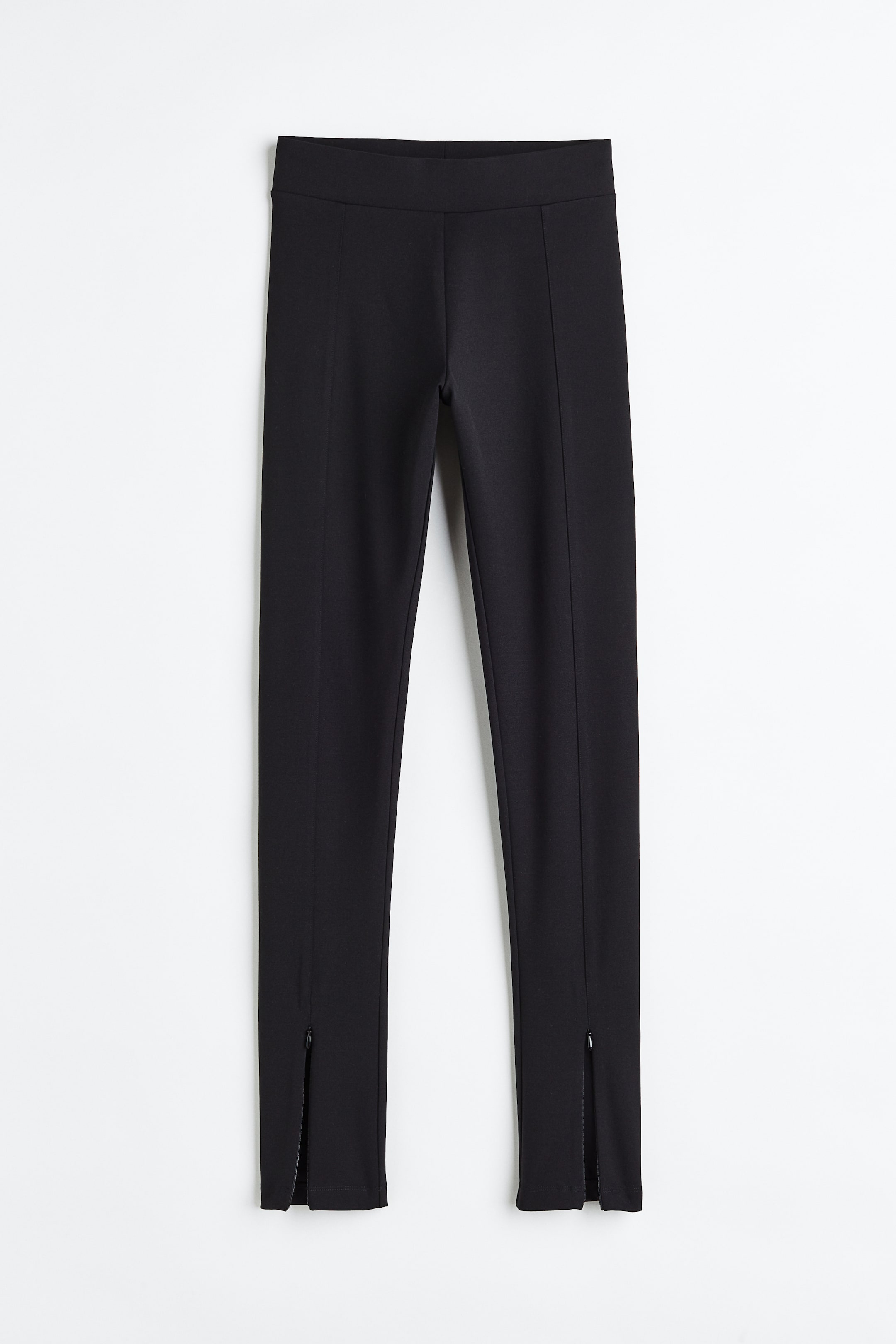 Zip-hem Leggings