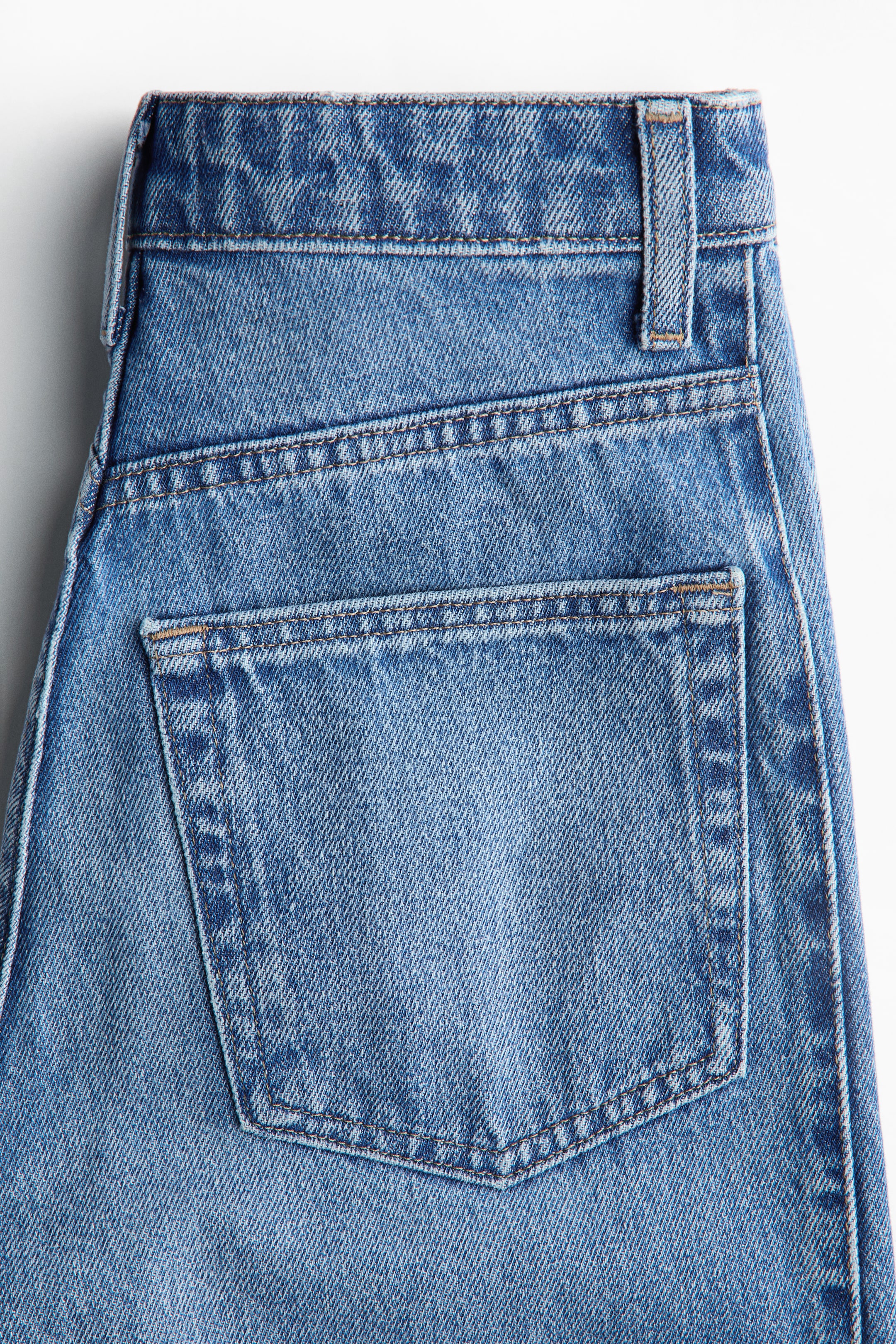 Denim Bermuda Shorts