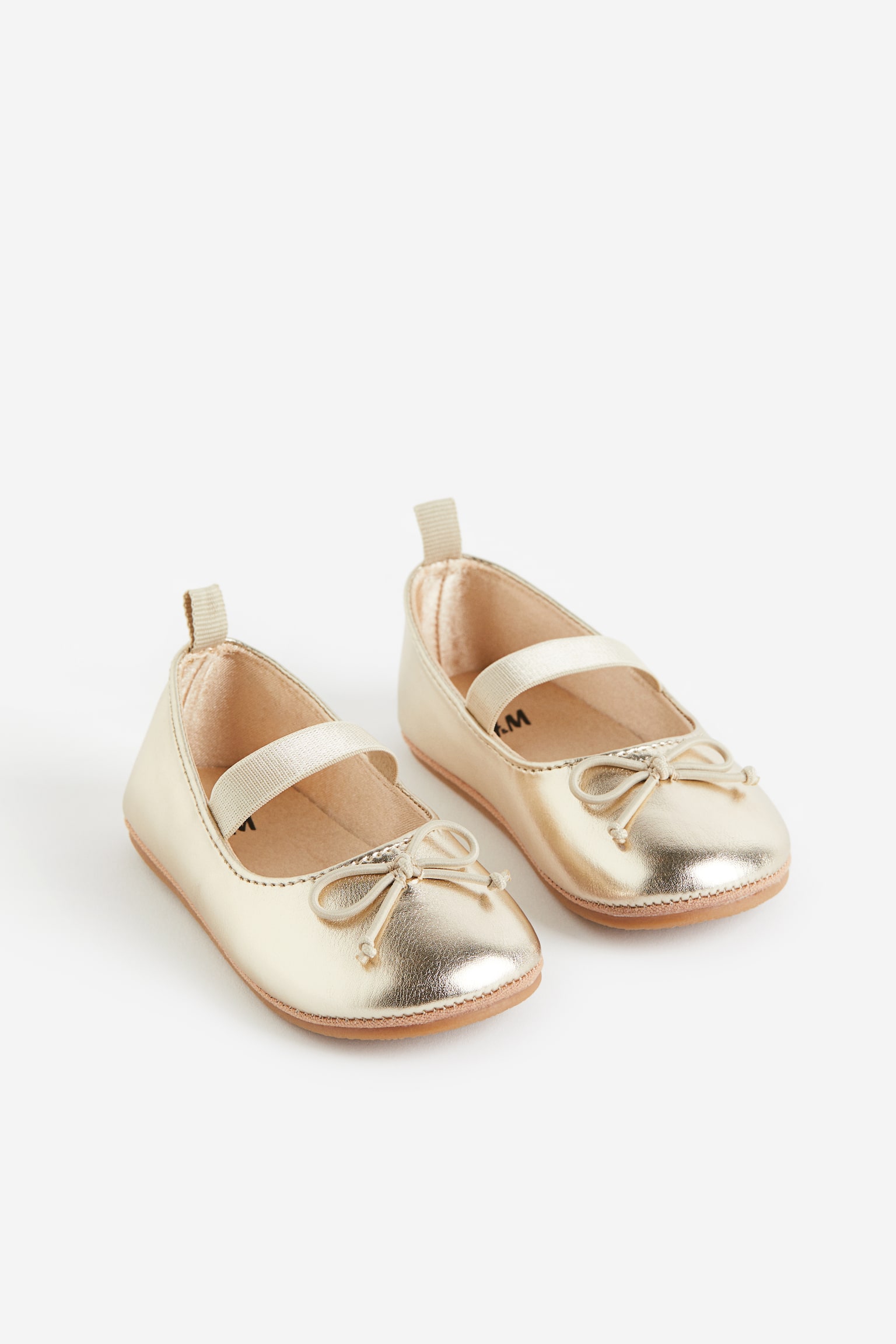 Ballet Flats - Gold colour - 1