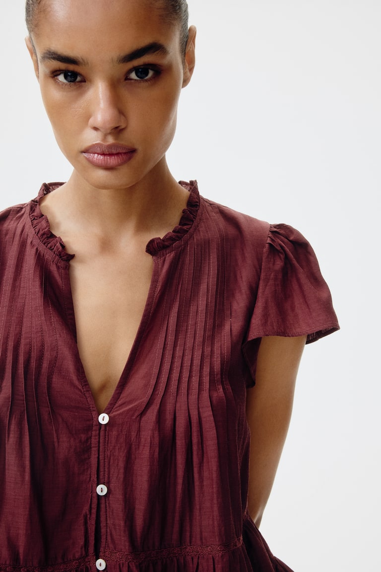 Bluza s puf rukavima