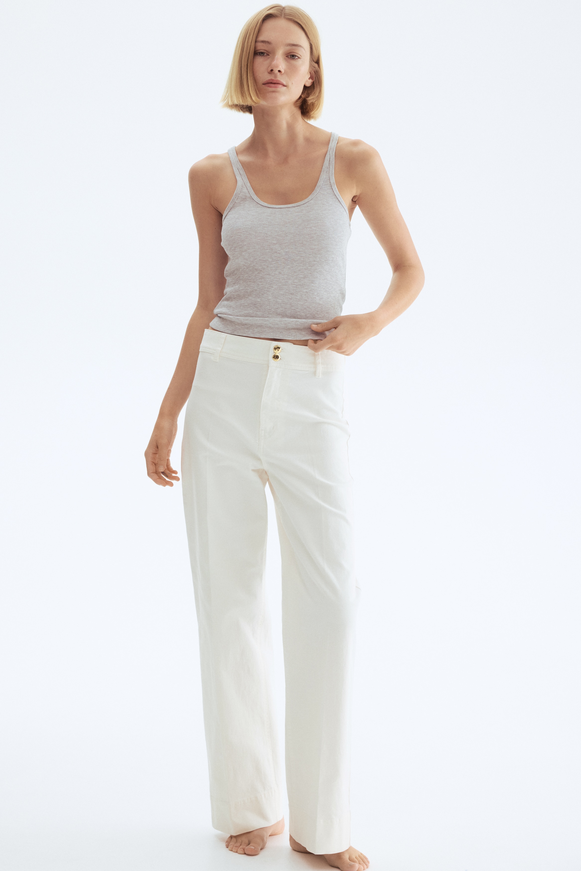 Canvas trousers