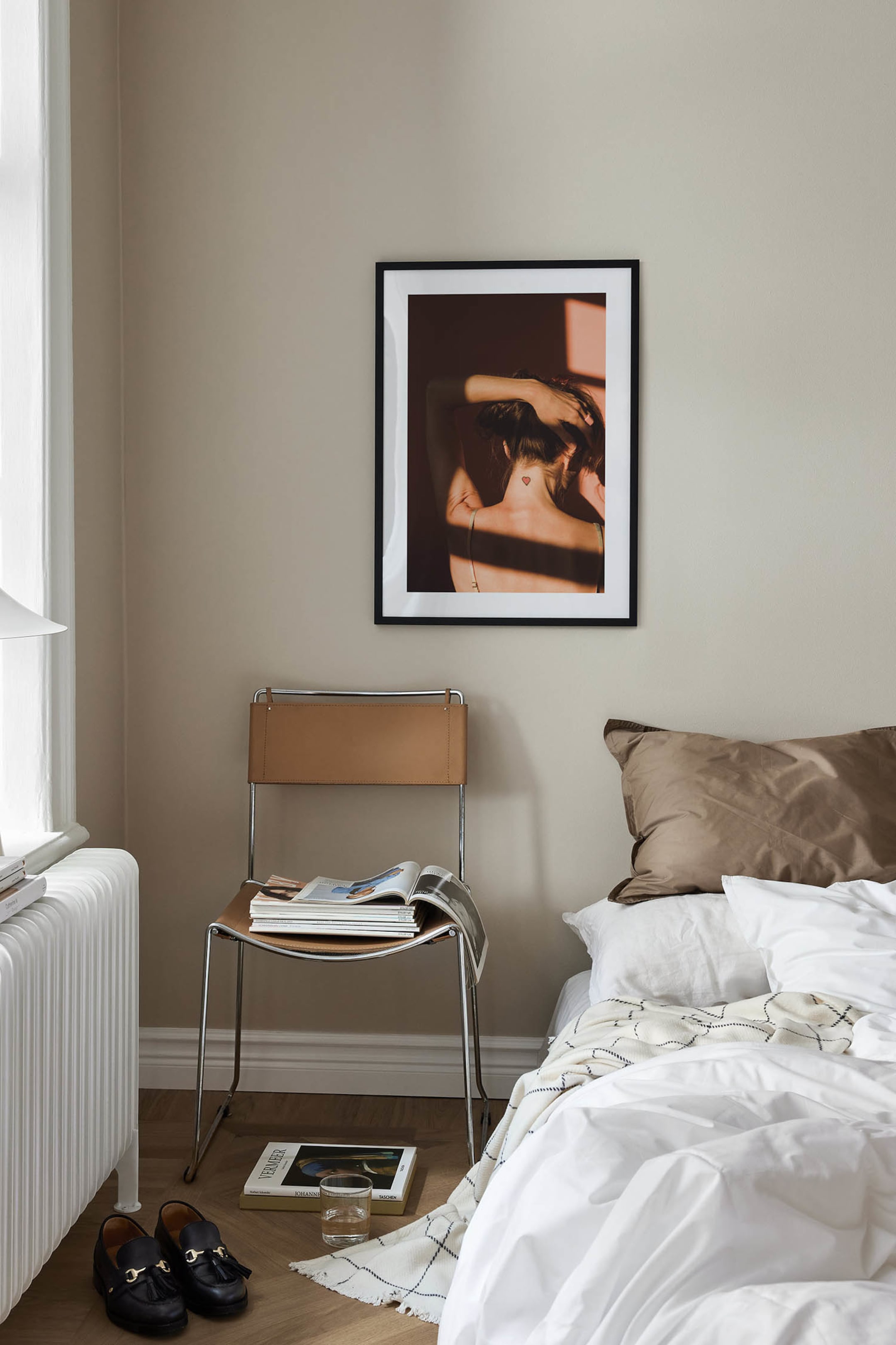 Größeres Bild anzeigen: Tattooed Heart Poster - Rosa - Postery - Home All | H&M AT 1