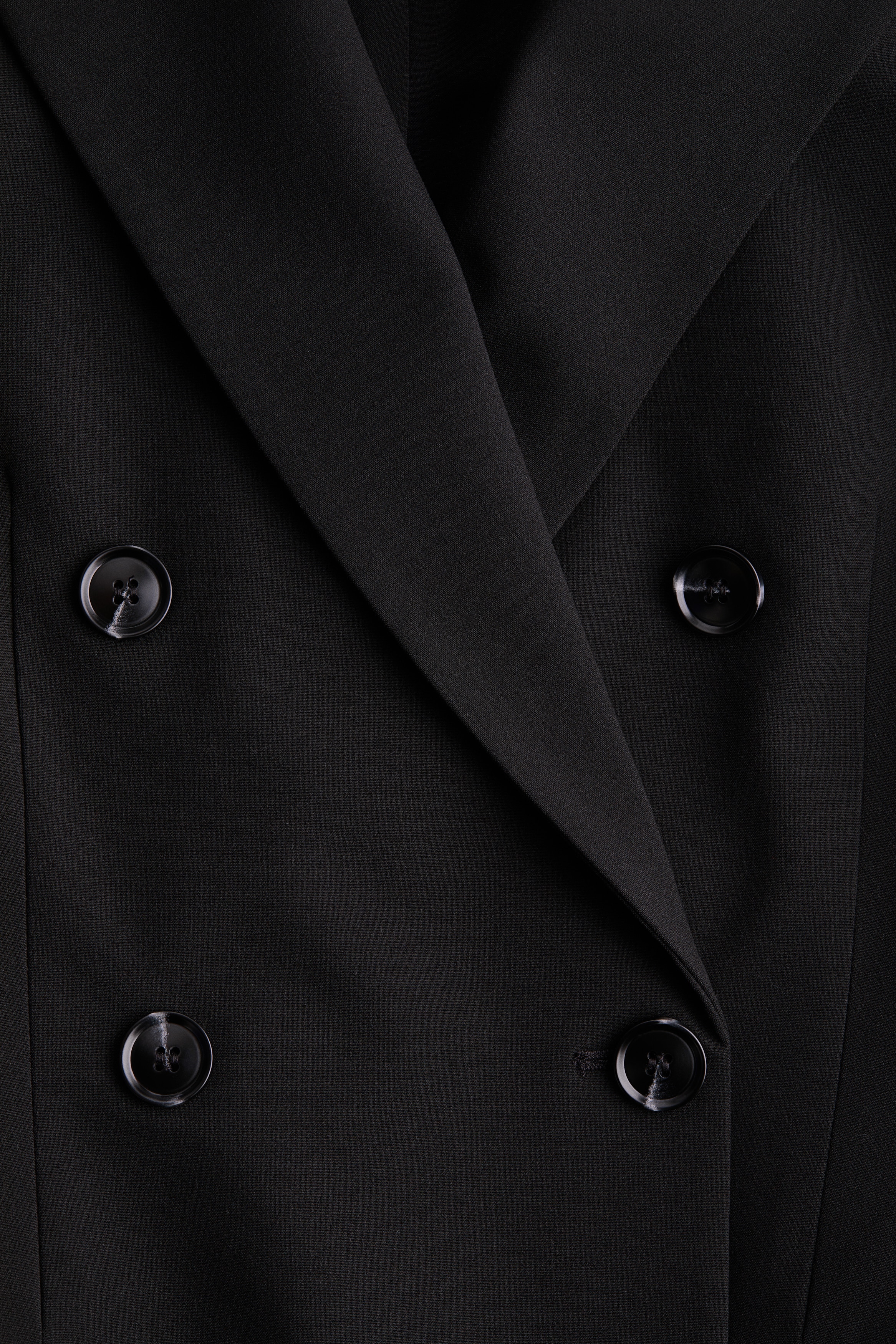 Wrinkle-resistant Double-breasted blazer