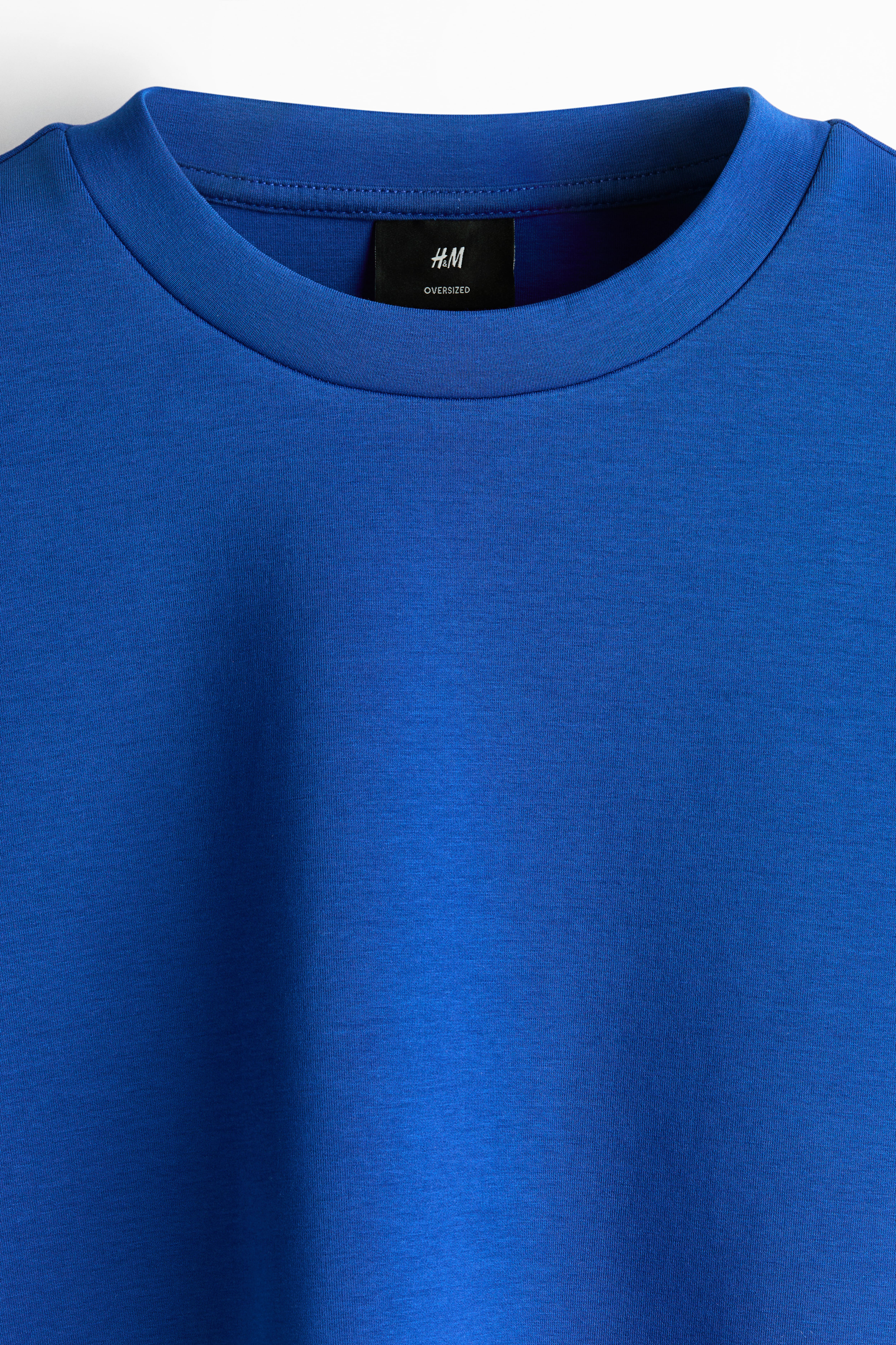 Oversized-Fit Scuba T-Shirt