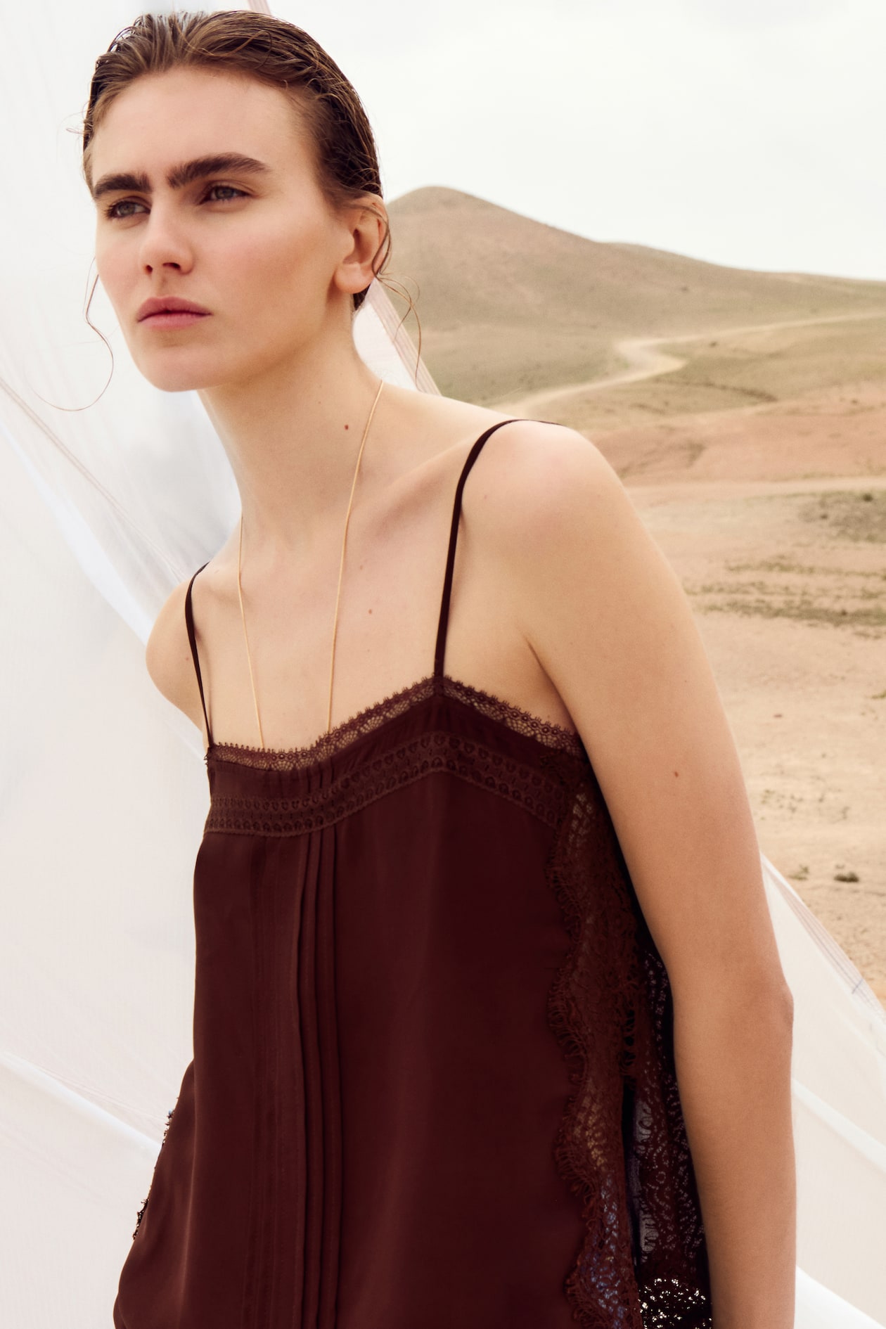 Lace-Trimmed Camisole Top - image 2
