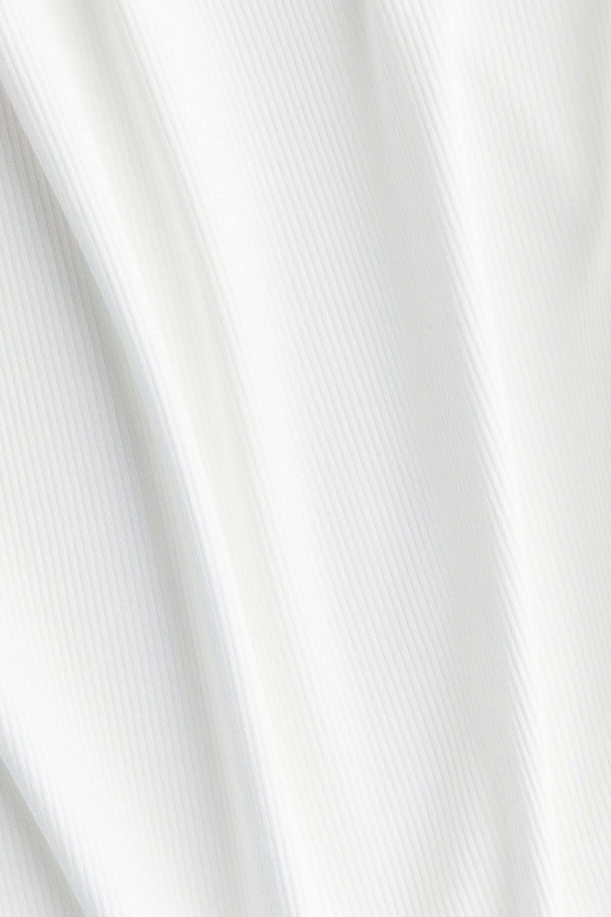 Lace-Trimmed Ribbed T-Shirt - image 3