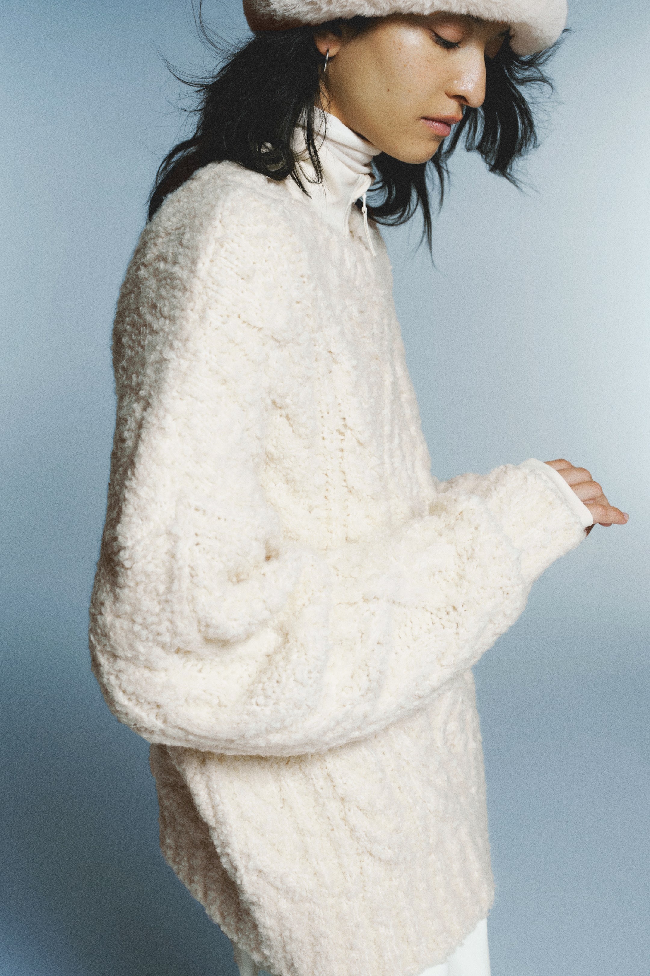 Agrandir l'image: Cable-knit jumper - Crème - FEMME | H&M FR 4