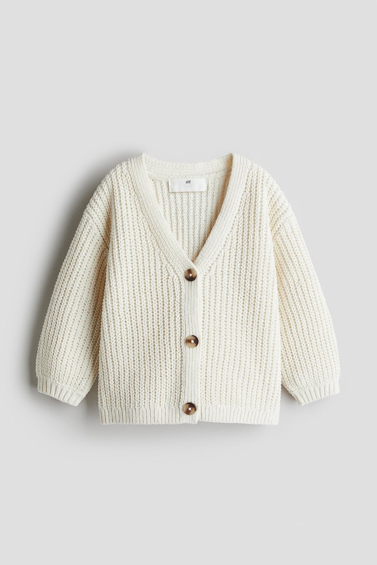 Chenille-Knit Cardigan