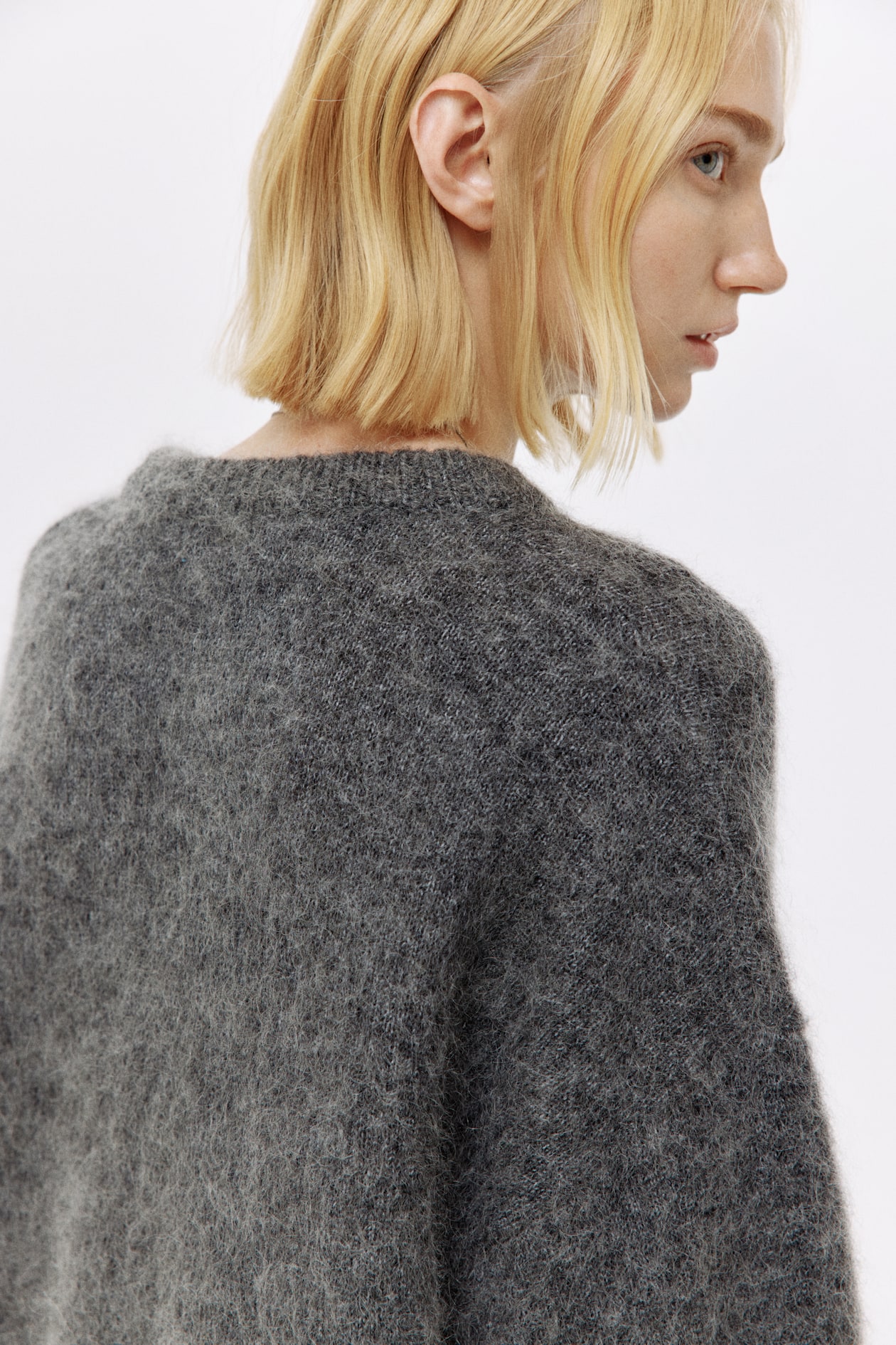 Oversized Mohair-Blend Sweater - image 2