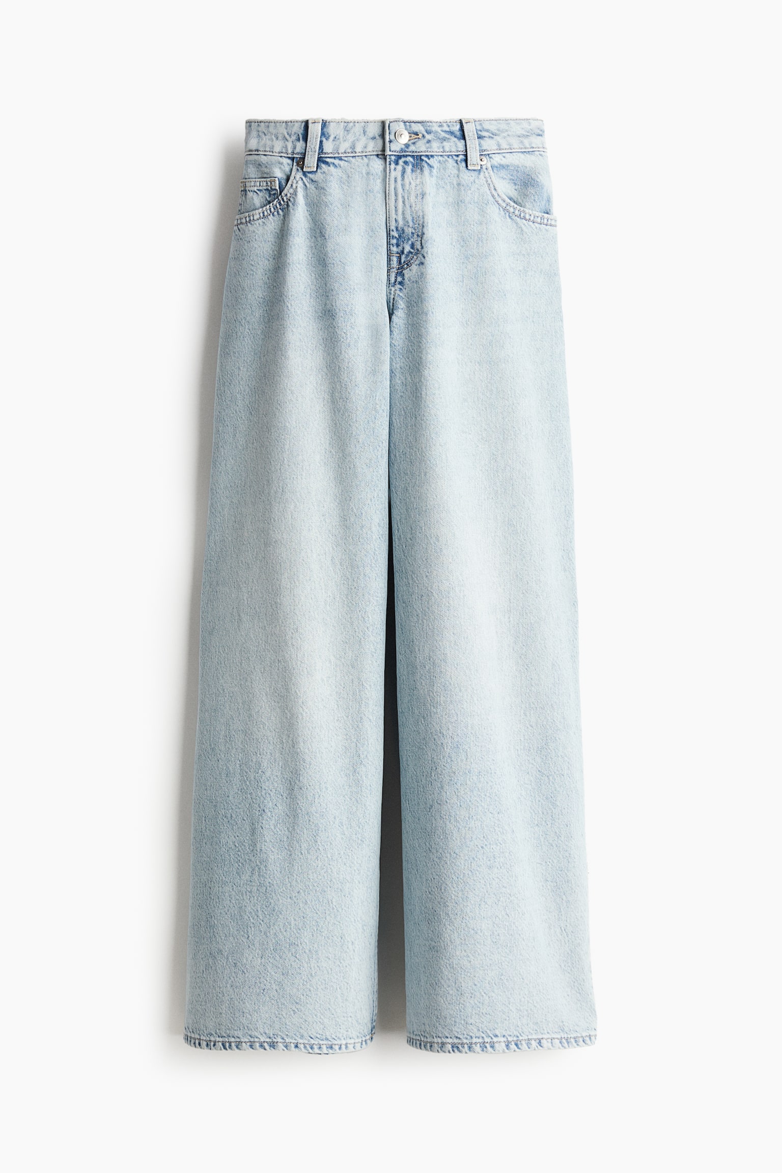 Baggy Wide Low Jeans - Light denim blue/Light denim blue - 2